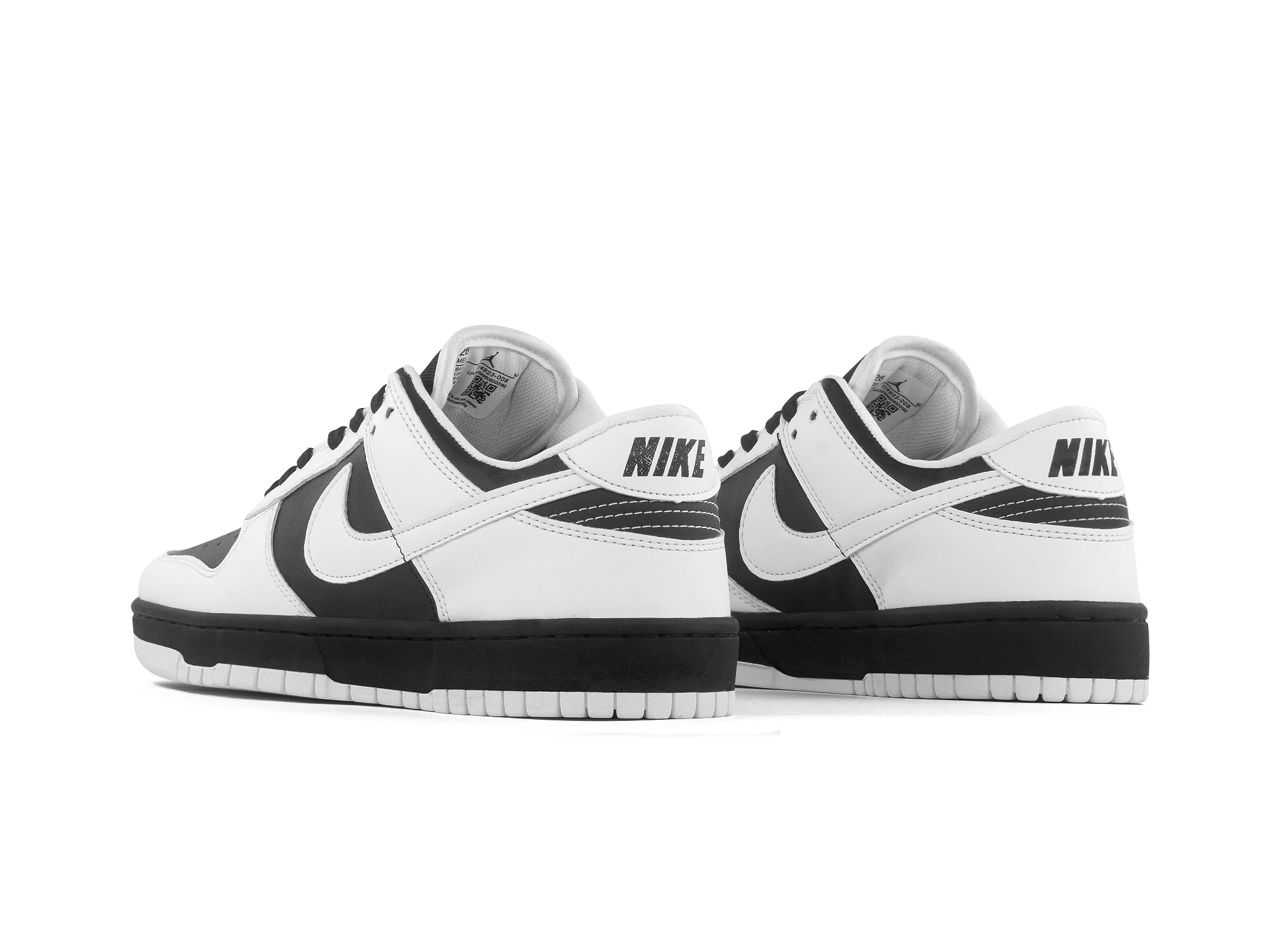 Tenis Dunk Low Blanco Negro Panda