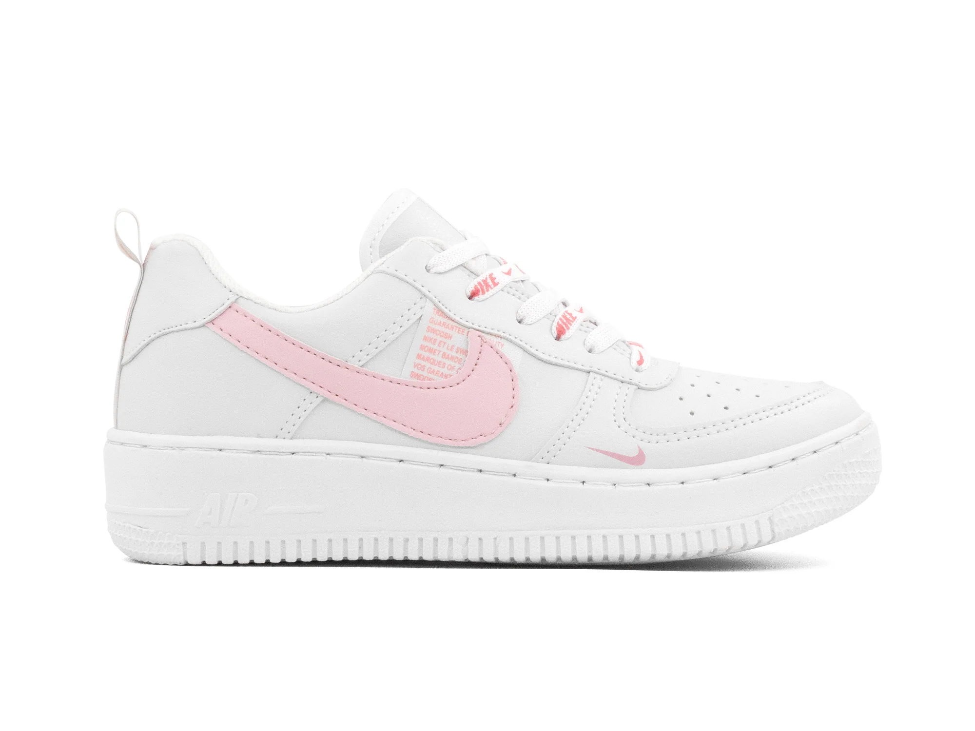 Tenis 275 Blanco Rosa