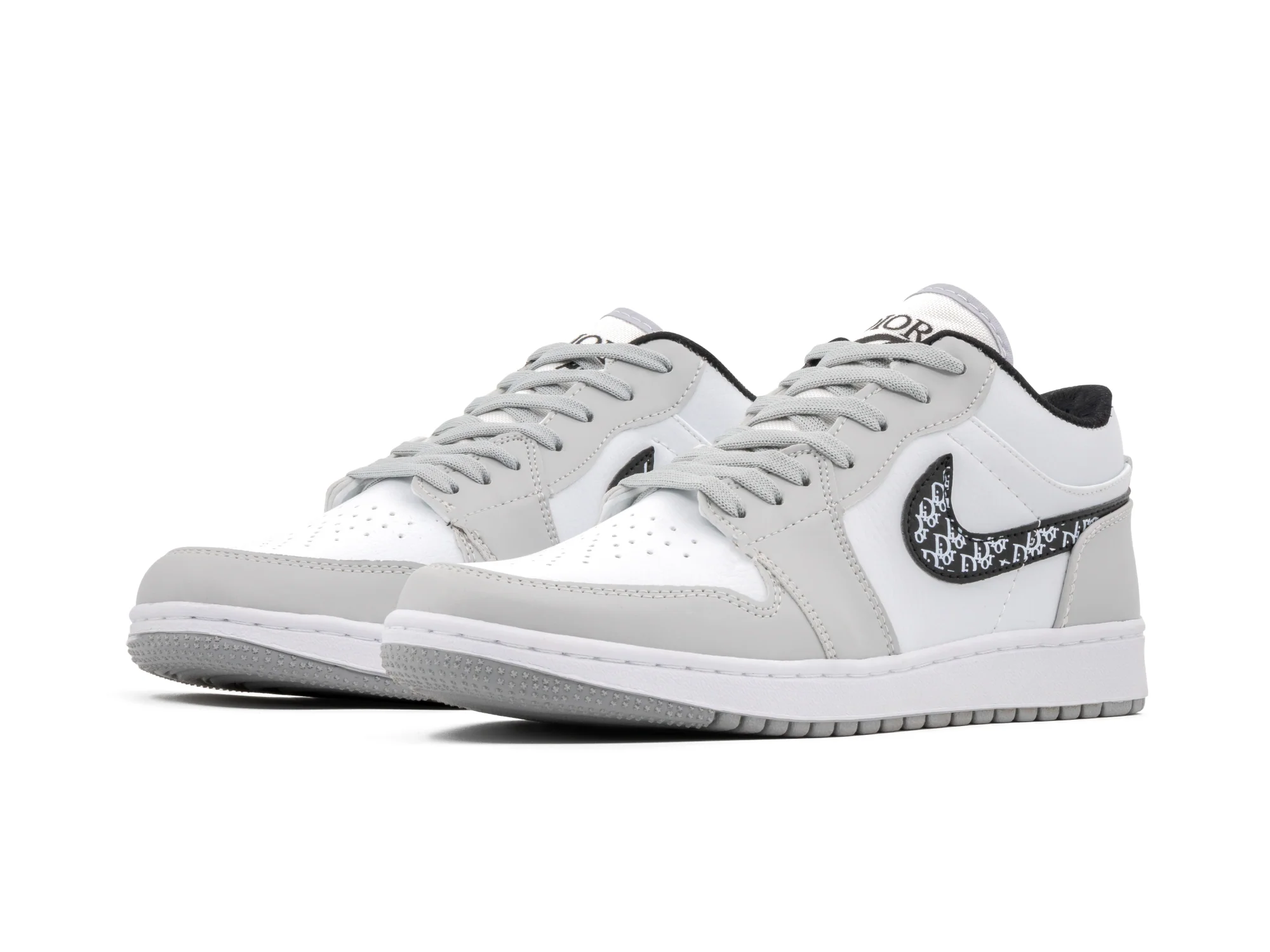 Tenis Retro 1 Low Gris Dior