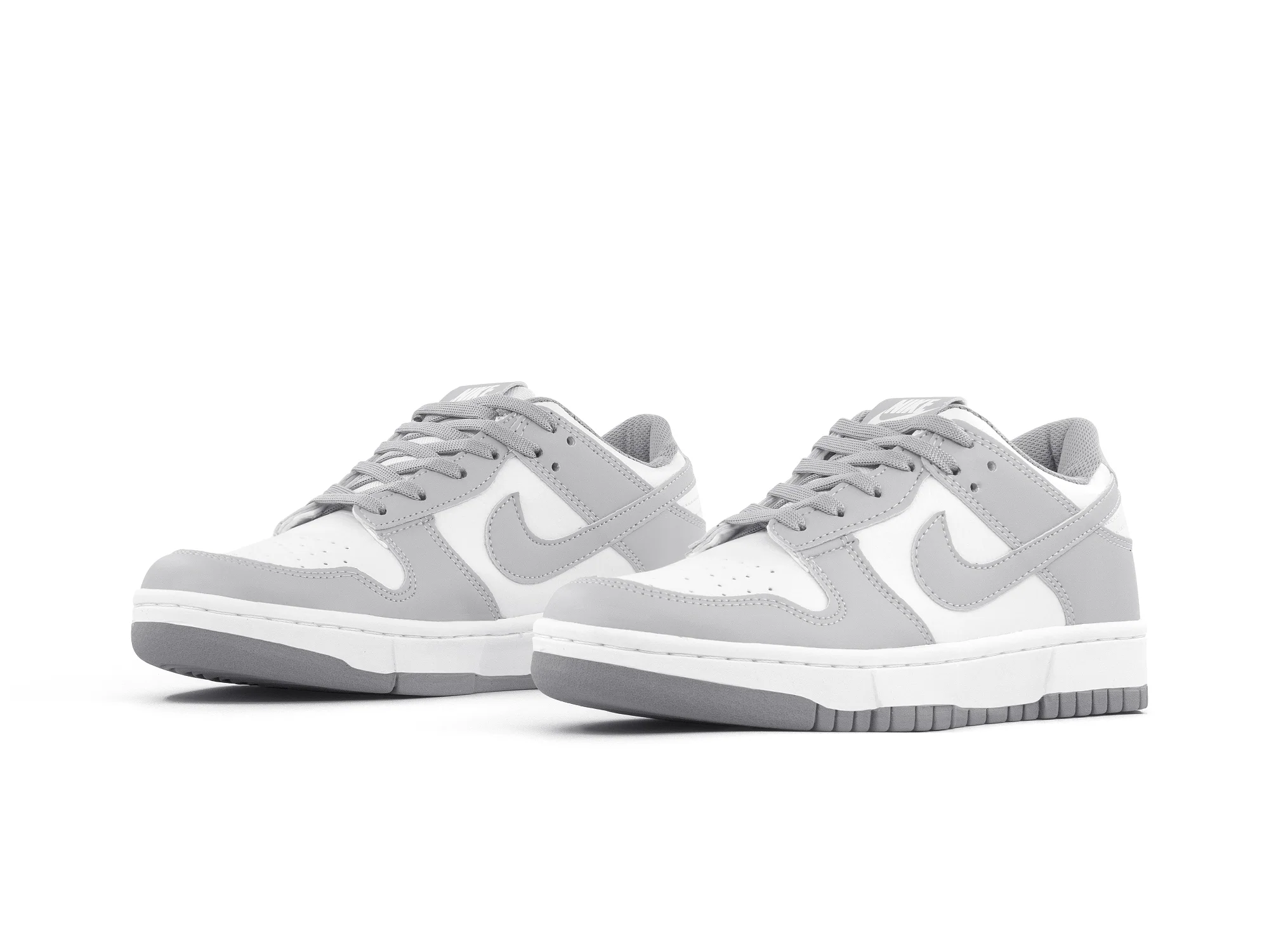 Tenis Dunk Low Blanco Gris