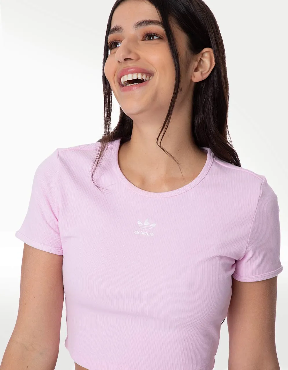 PLAYERA ADIDAS PINK RIB