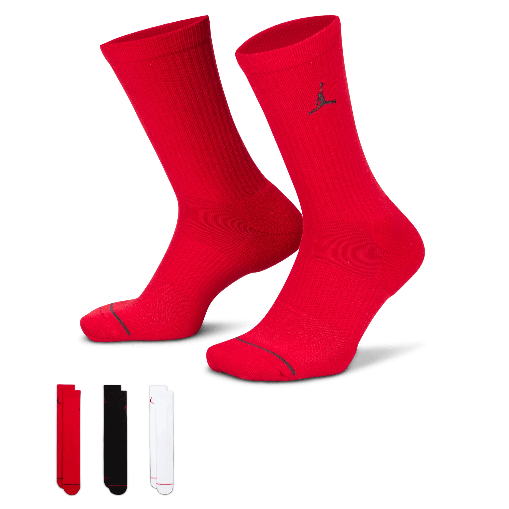 U J ED CUSH POLY CREW 3PR 144