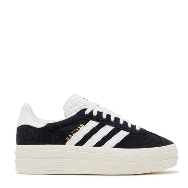 ADIDAS GAZELLE BOLD 'CORE BLACK WHITE'