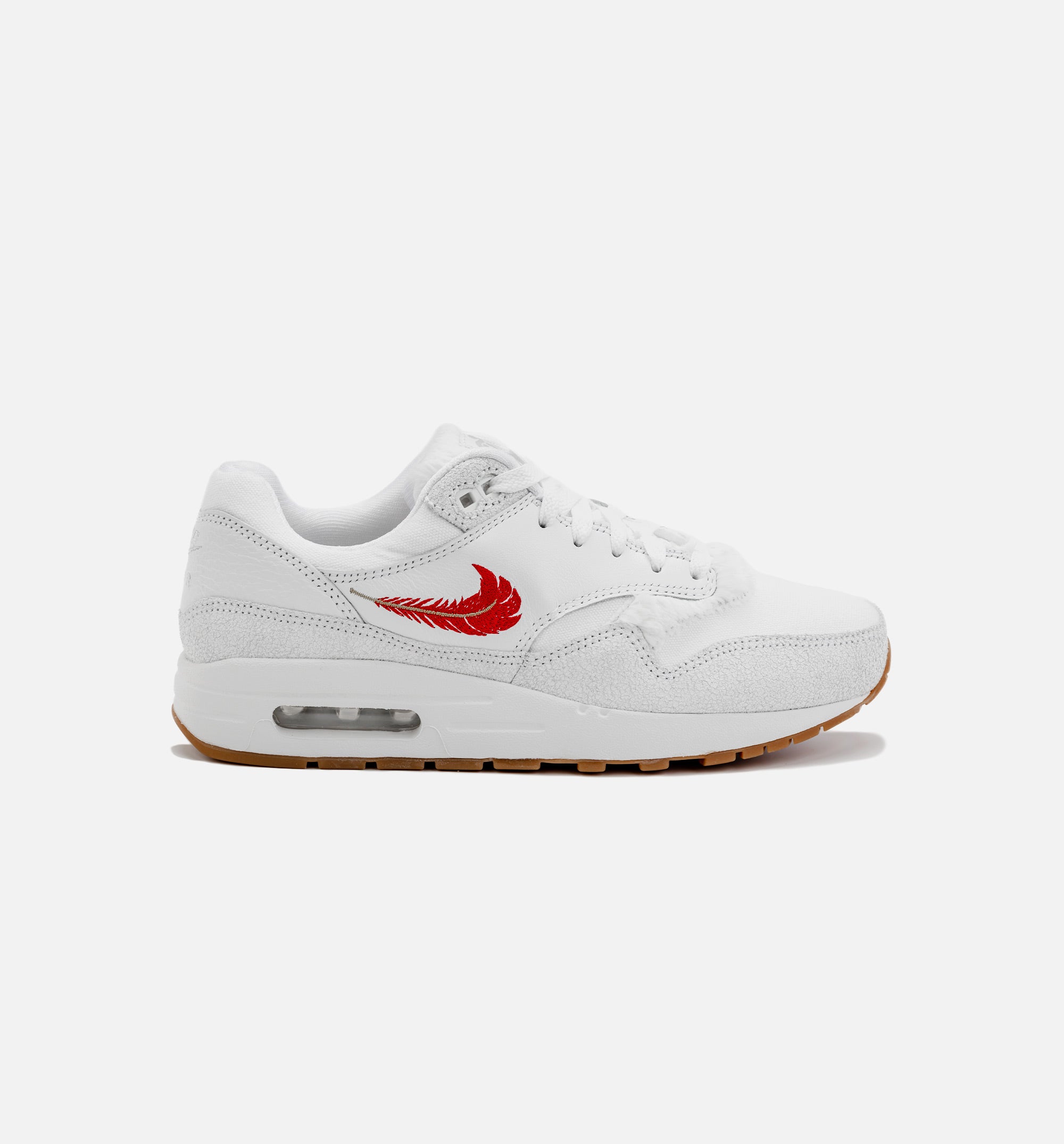 AM1 The Bay Grade School Lifestyle Shoe - White/Red