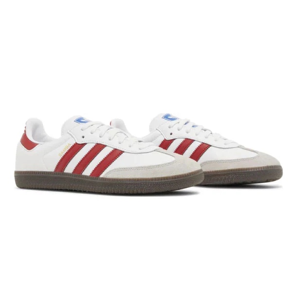 ADIDAS SAMBA OG 'WHITE BETTER SCARLET'