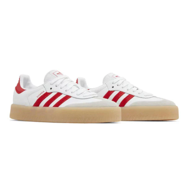 ADIDAS SAMBAE 'WHITE BETTER SCARLET GUM'