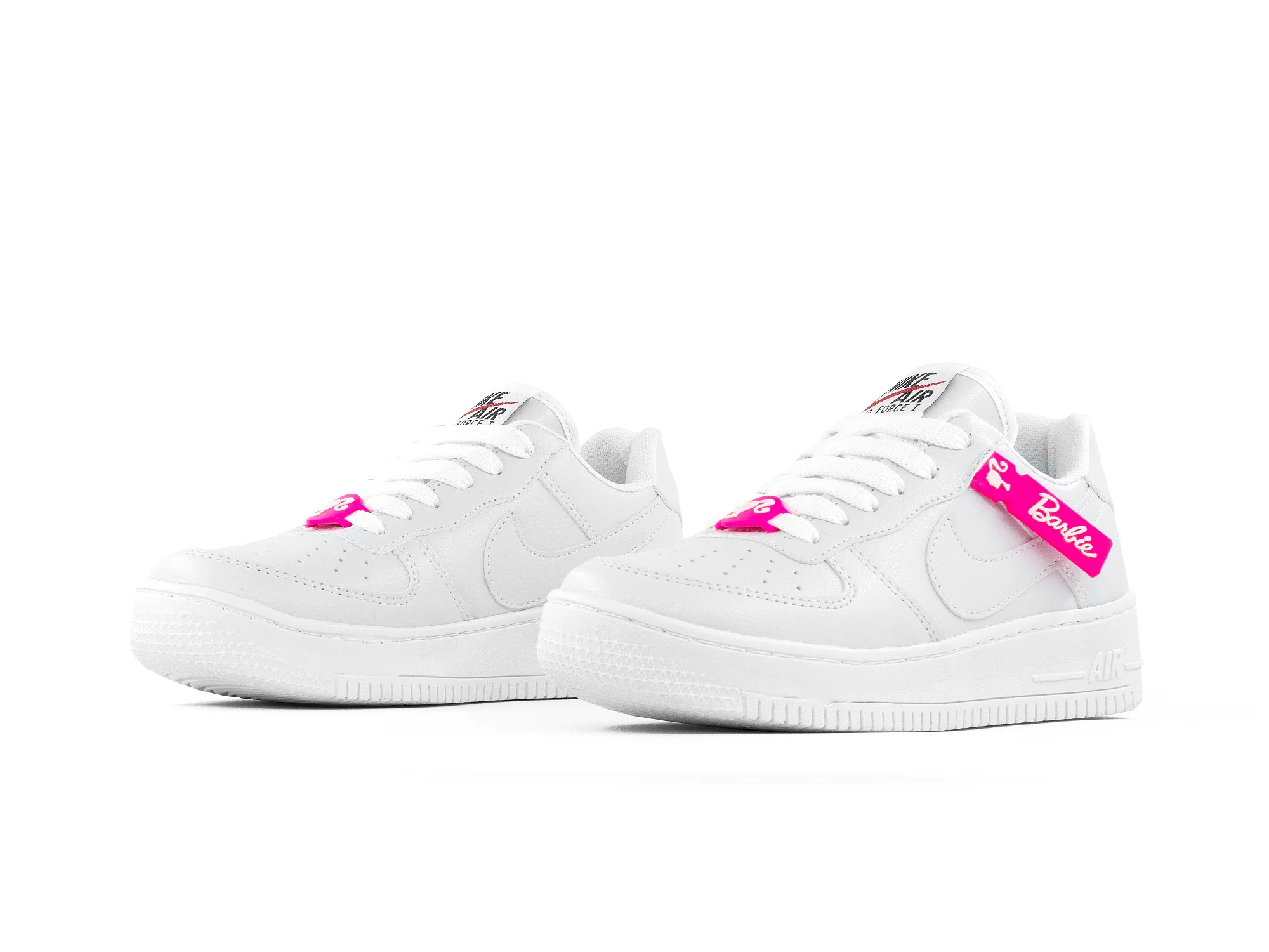 Tenis 270 Blanco Rosa Barbie
