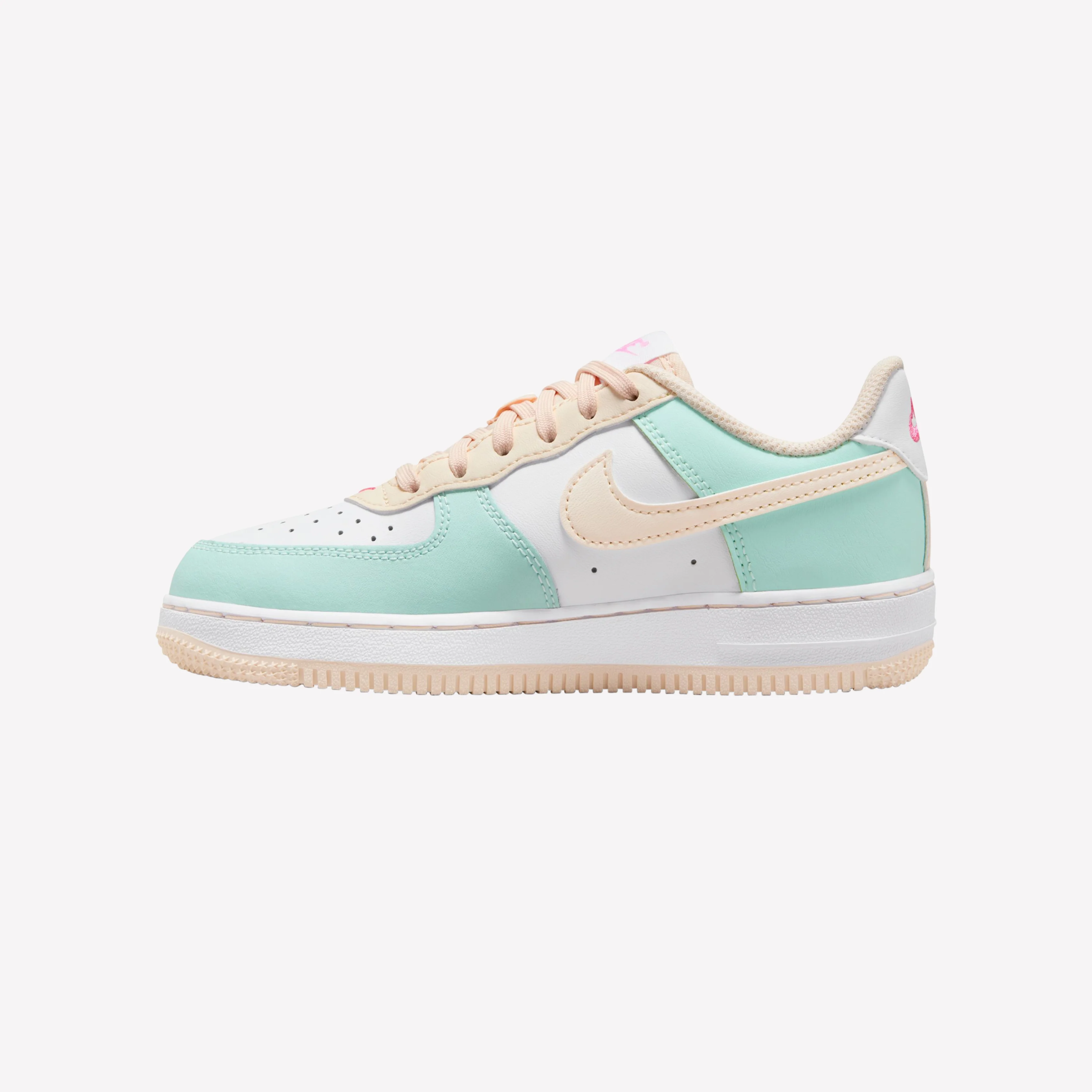 Nike Girls Kids Air Force 1 - Guava Ice Emerald Rise