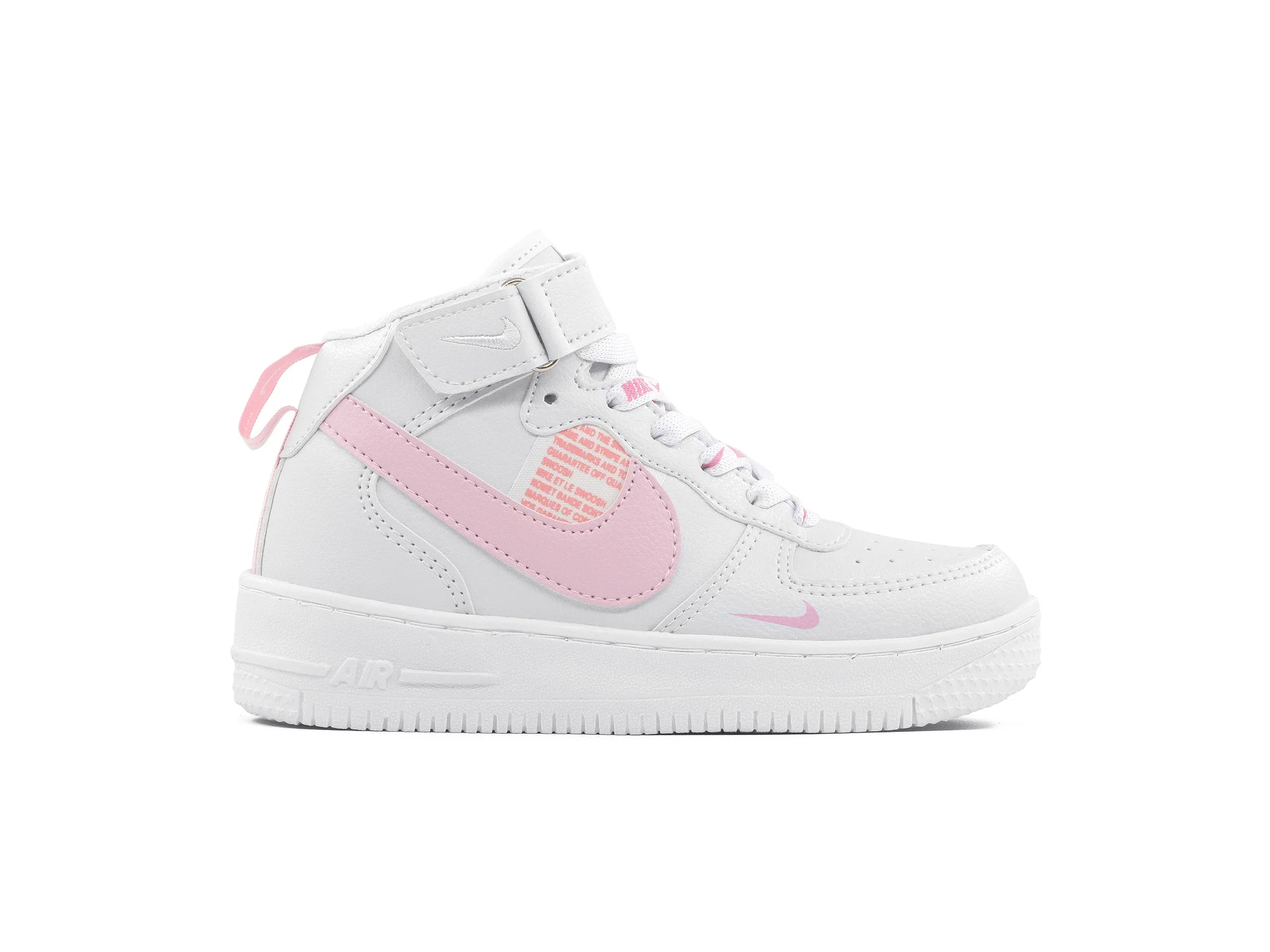 Tenis 875 Blanco Rosa Niños