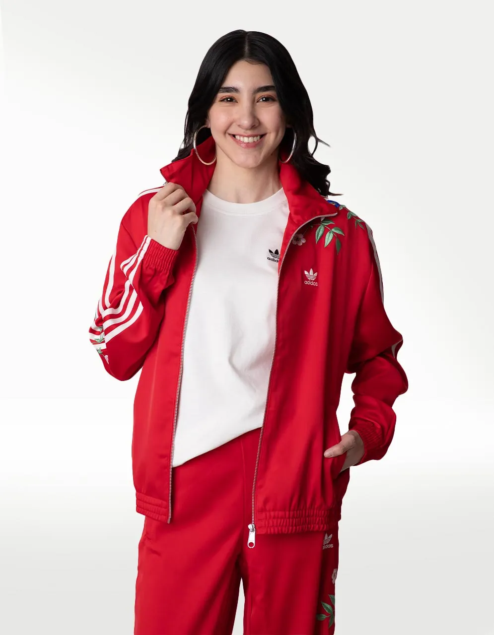 CHAMARRA ADIDAS F FLORAL BETTER