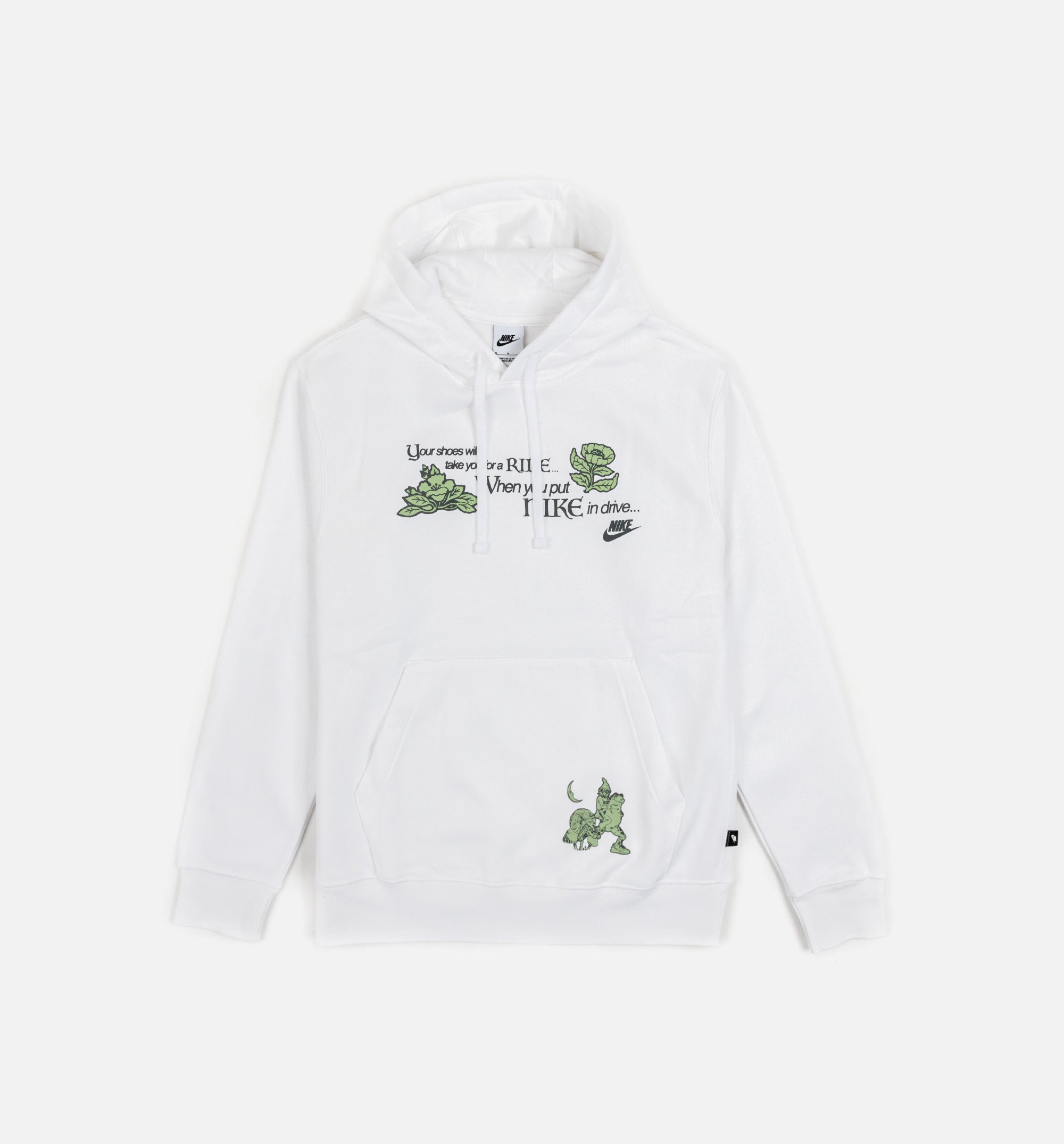 Mens Hoodie - White