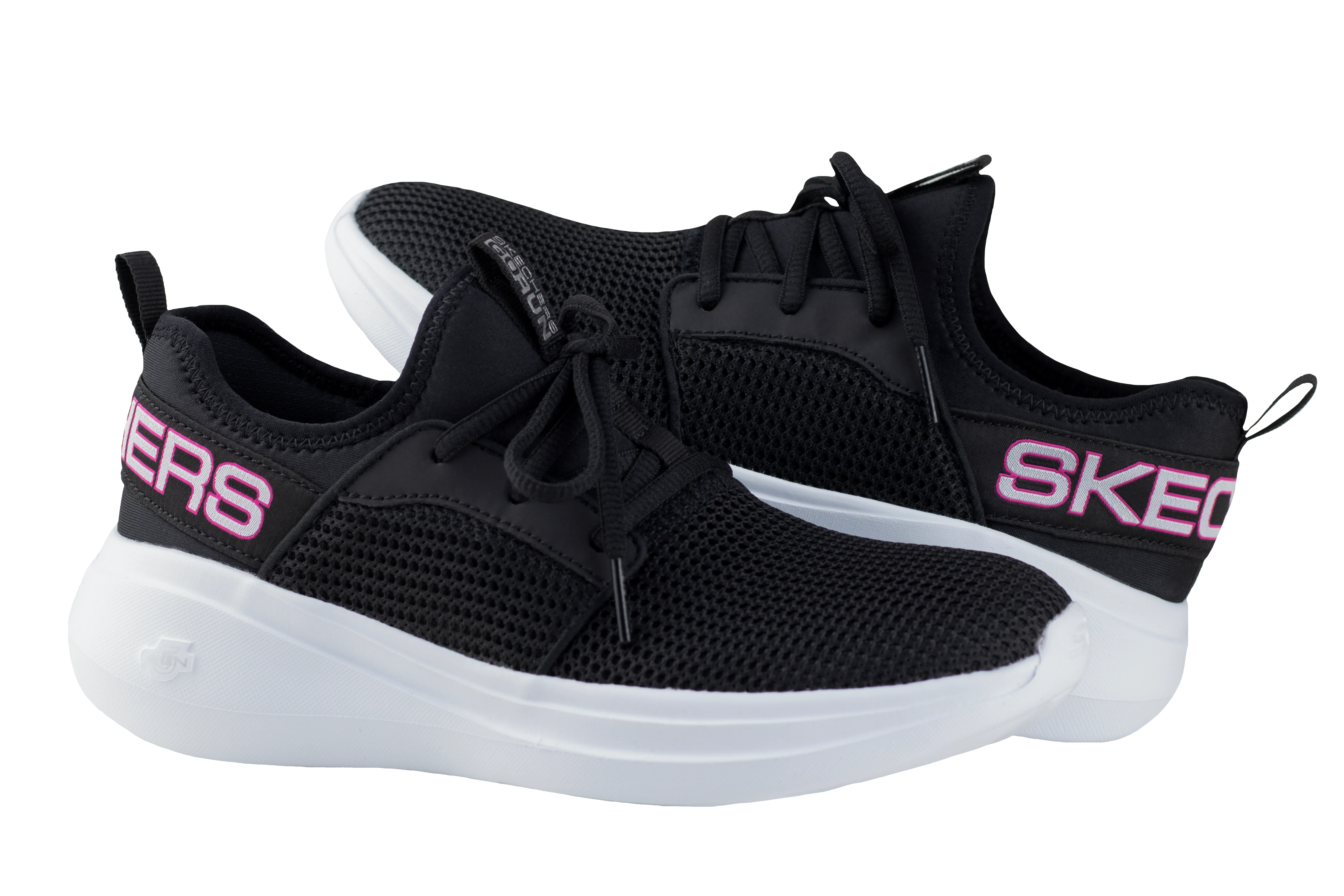 Tenis Skechers GoRun Fast Dama 15103x Negro Rosa