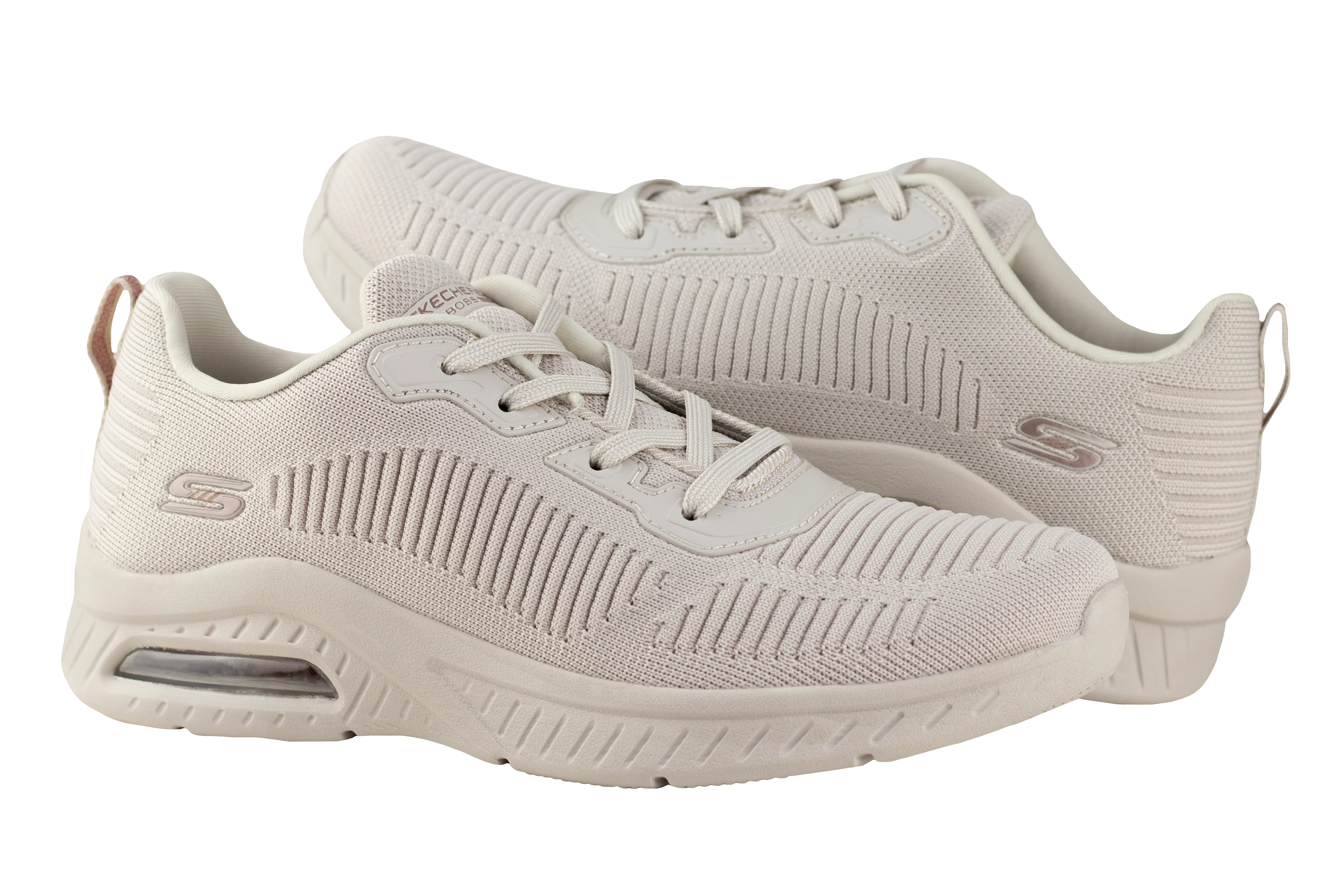 Tenis Skechers Bobs Sport Squad-Air Close Encounter Dama 117378 Natural