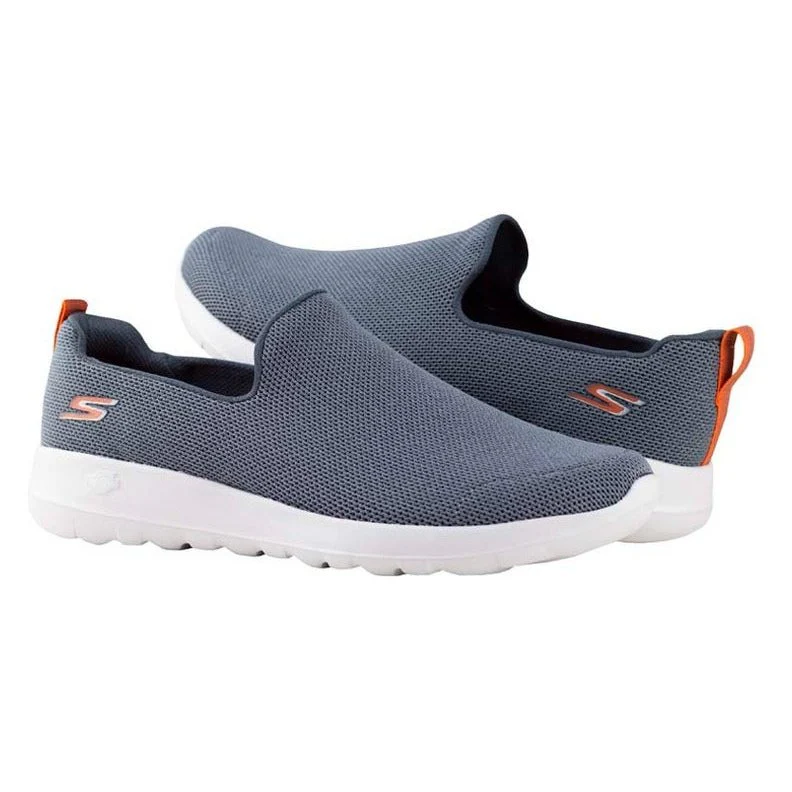 Tenis Skechers GoWalk Max Essential Caballero 216114x Gris Naranja