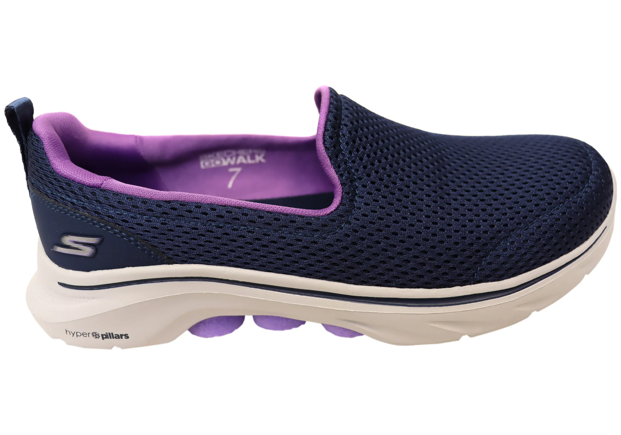 Skechers Womens GOwalk 7 Razi Comfortable Slip On Shoes