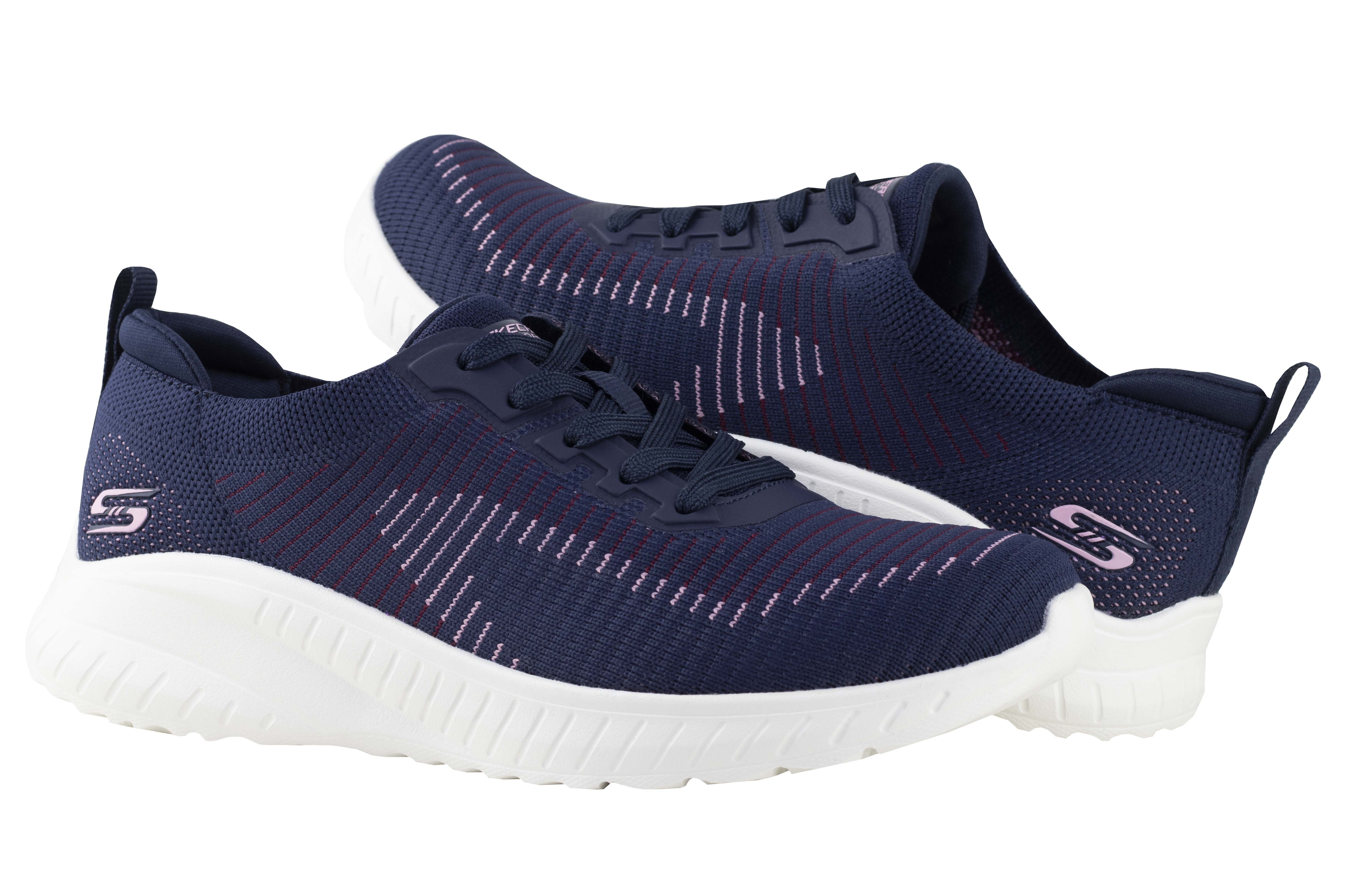 Tenis Skechers Bobs Sport Squad Chaos-Renegade Dama 117207 Marino Multicolor