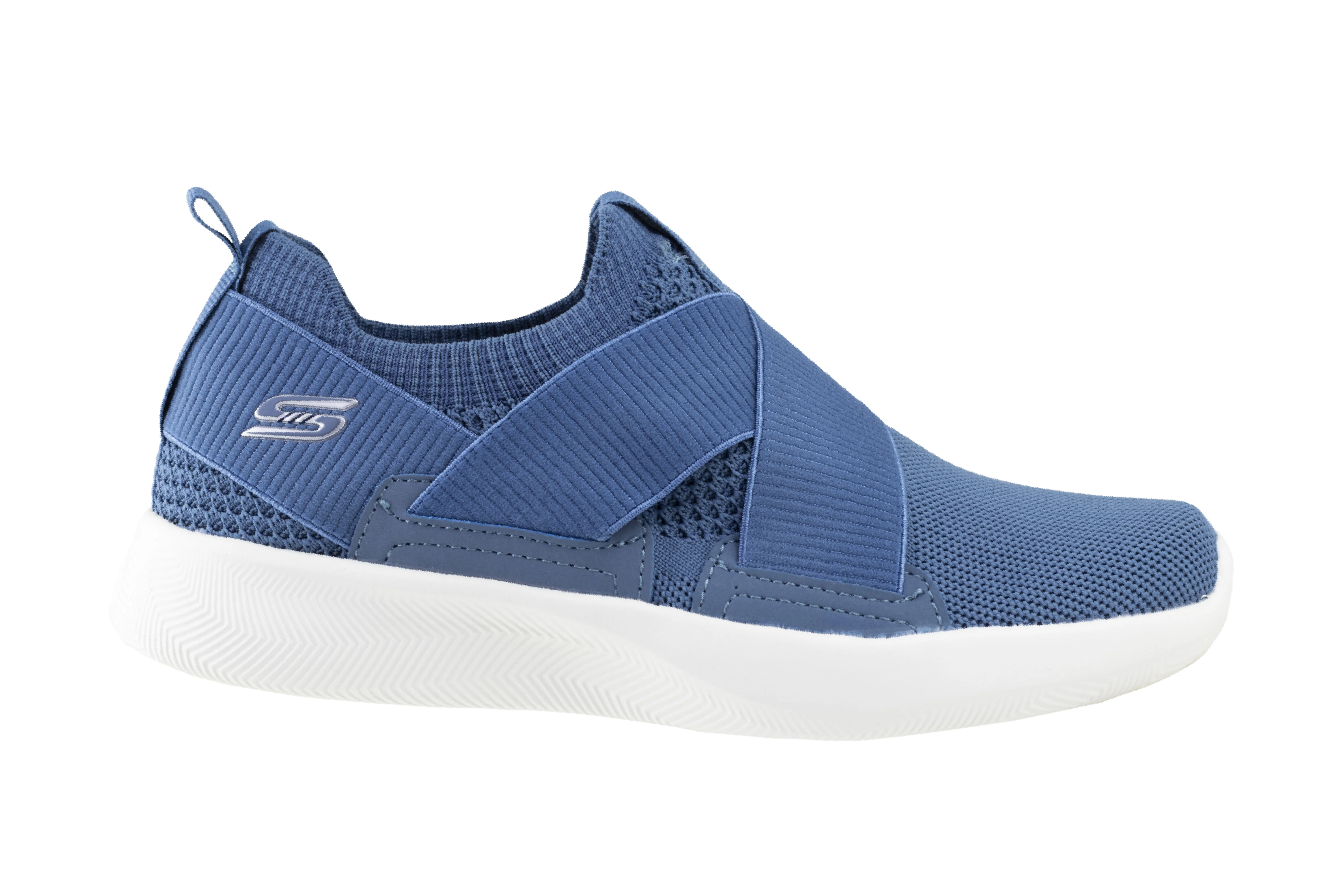 Tenis Skechers Bobs Sport Squad 2 Dama 117016 Azul