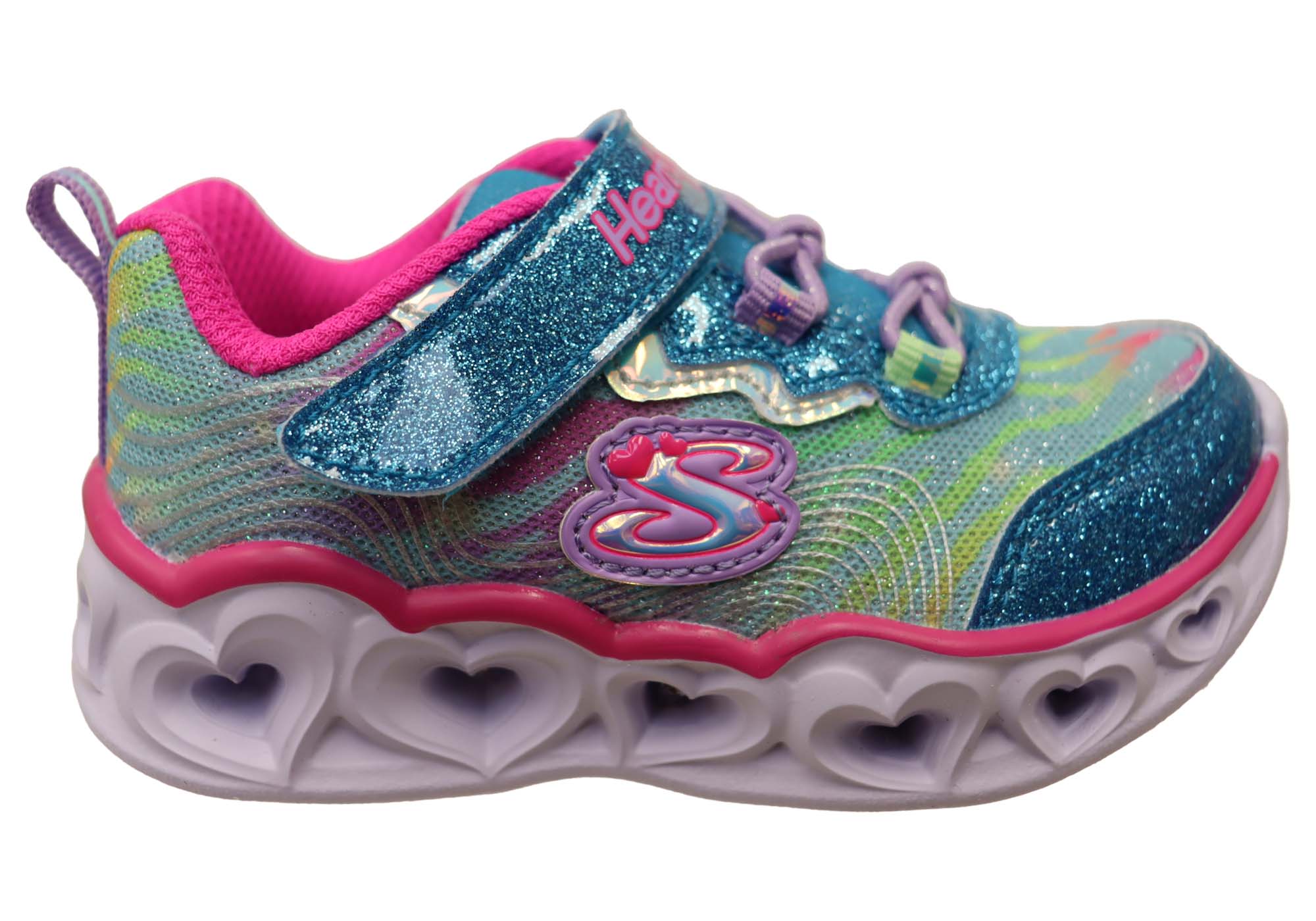 Skechers Toddler Kids Girls S Lights Heart Lights Bright Spirits Shoes