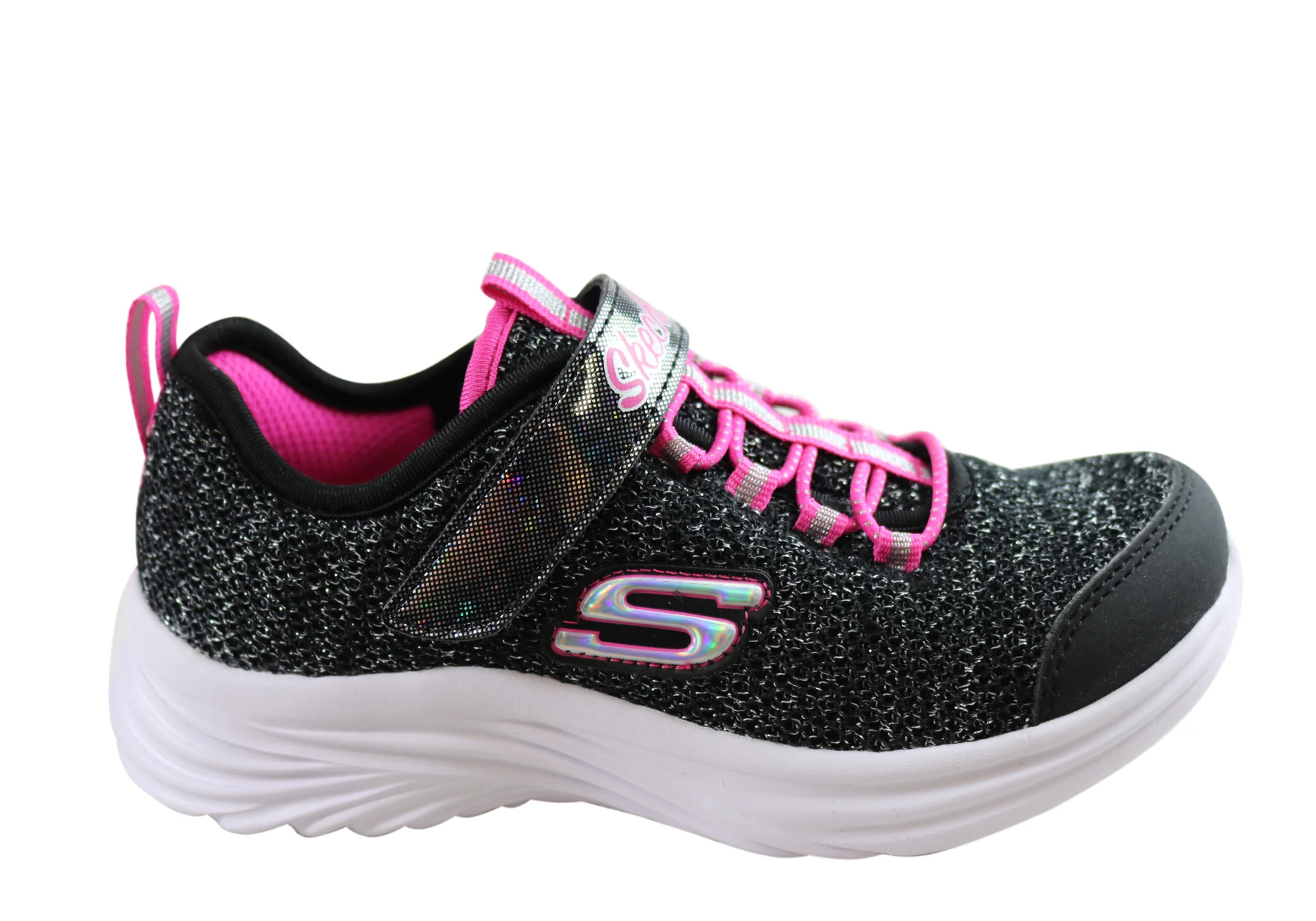 Skechers Girls Kids Dreamy Dancer Slip On Comfortable Athletic Shoes