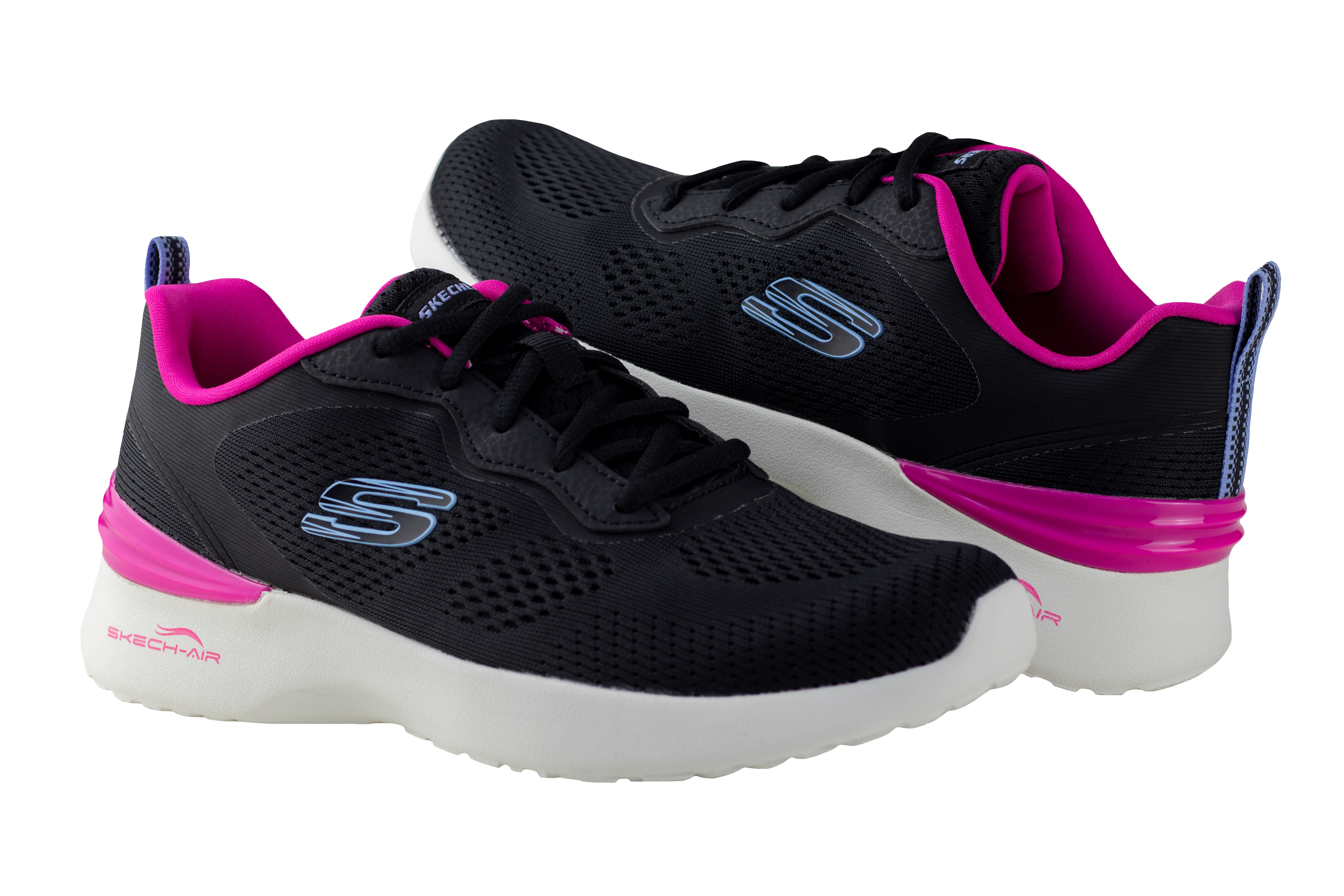 Tenis Skechers Skech-Air Dynamight New Grind Dama 149753 Negro Fiusha
