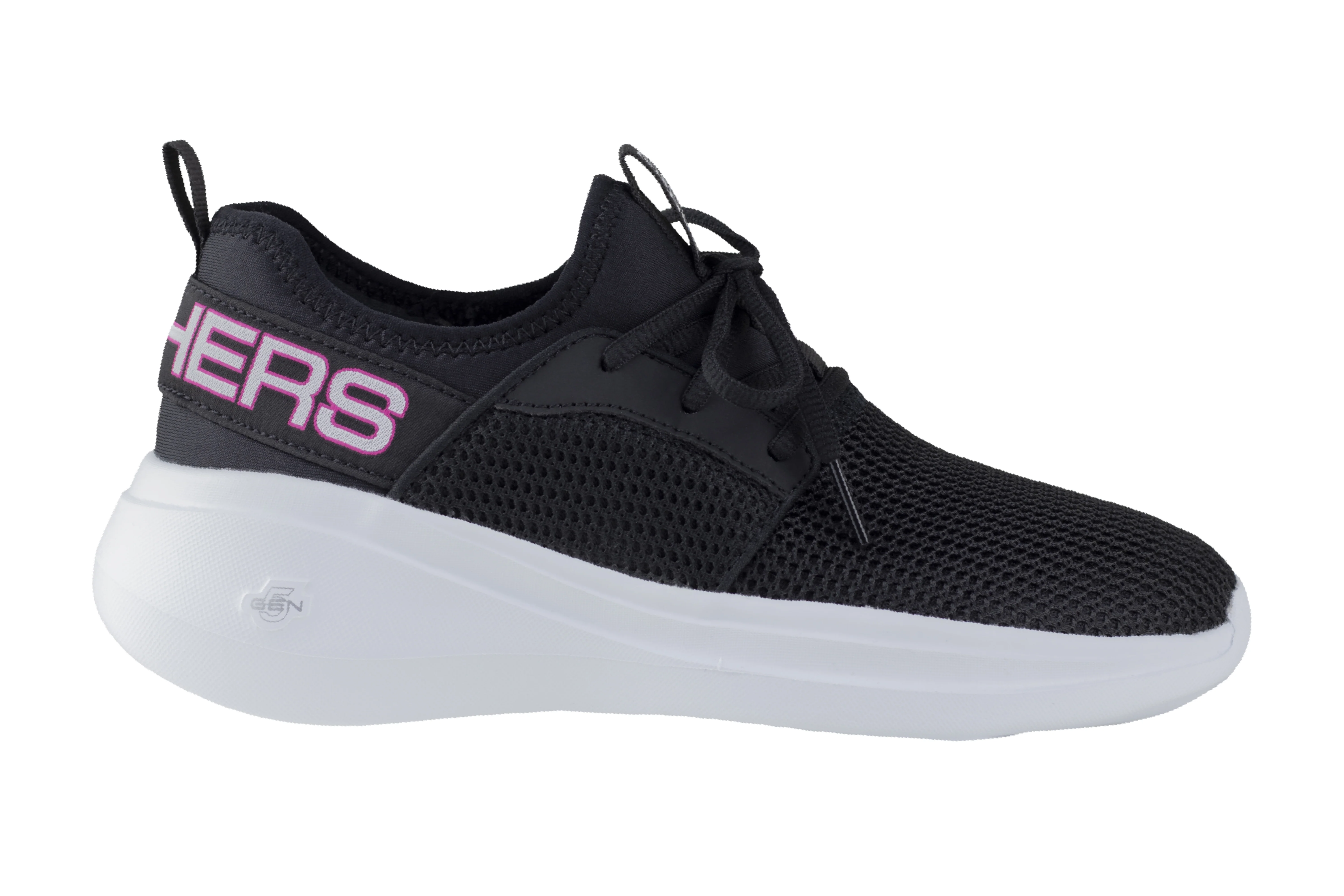 Tenis Skechers GoRun Fast Dama 15103x Negro Rosa