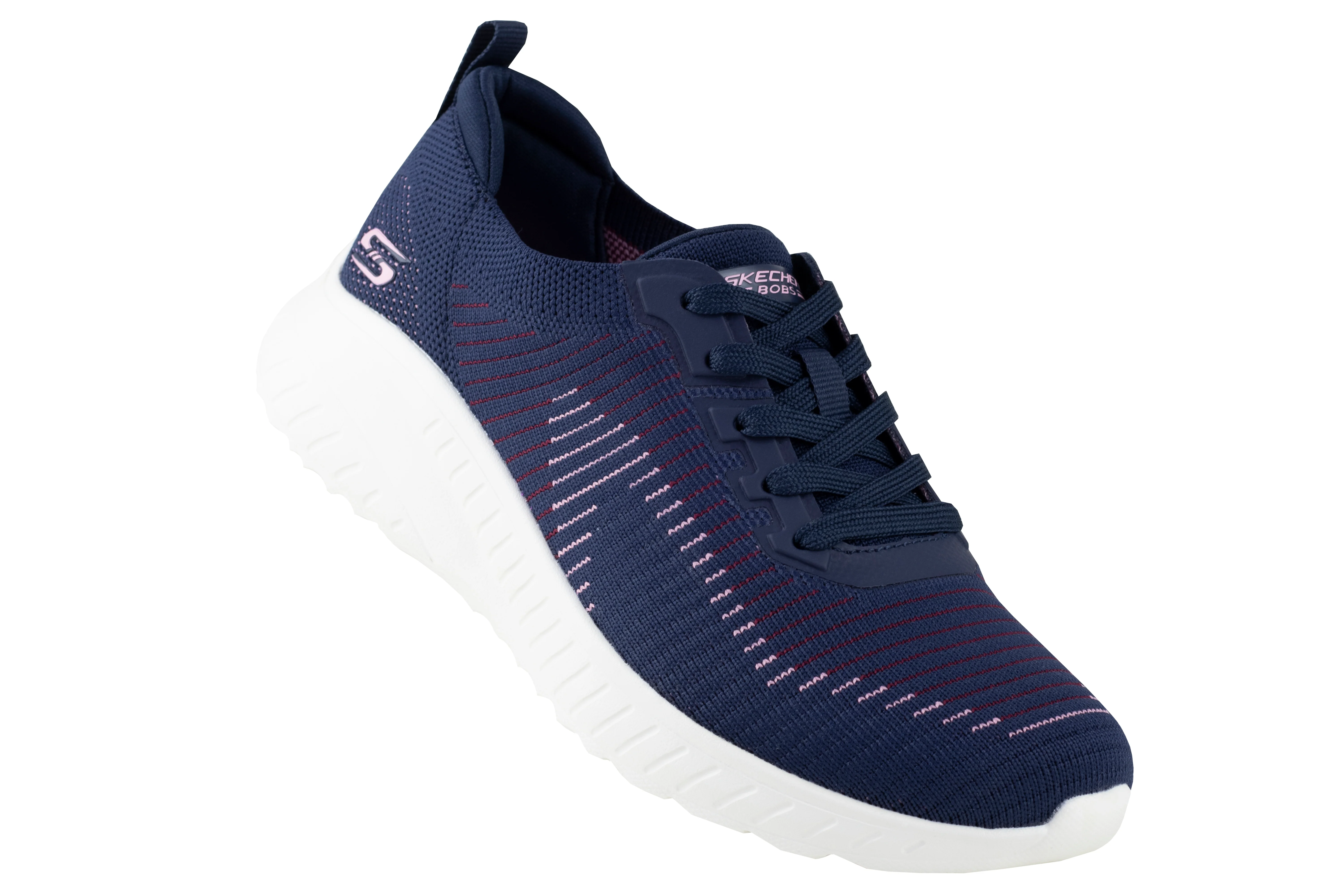 Tenis Skechers Bobs Sport Squad Chaos-Renegade Dama 117207 Marino Multicolor