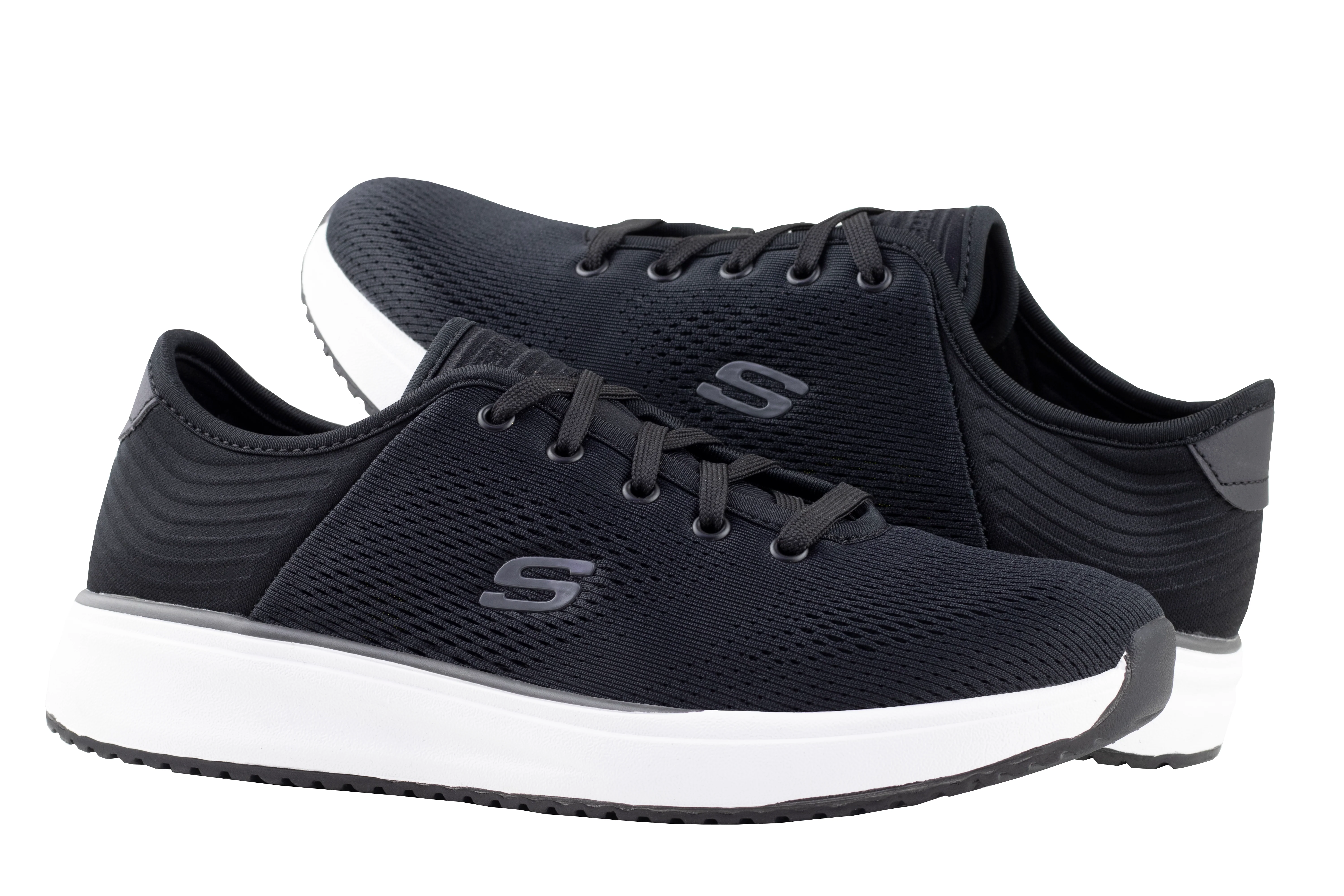 Tenis Skechers Crowder Freewell Caballero 210334x Negro