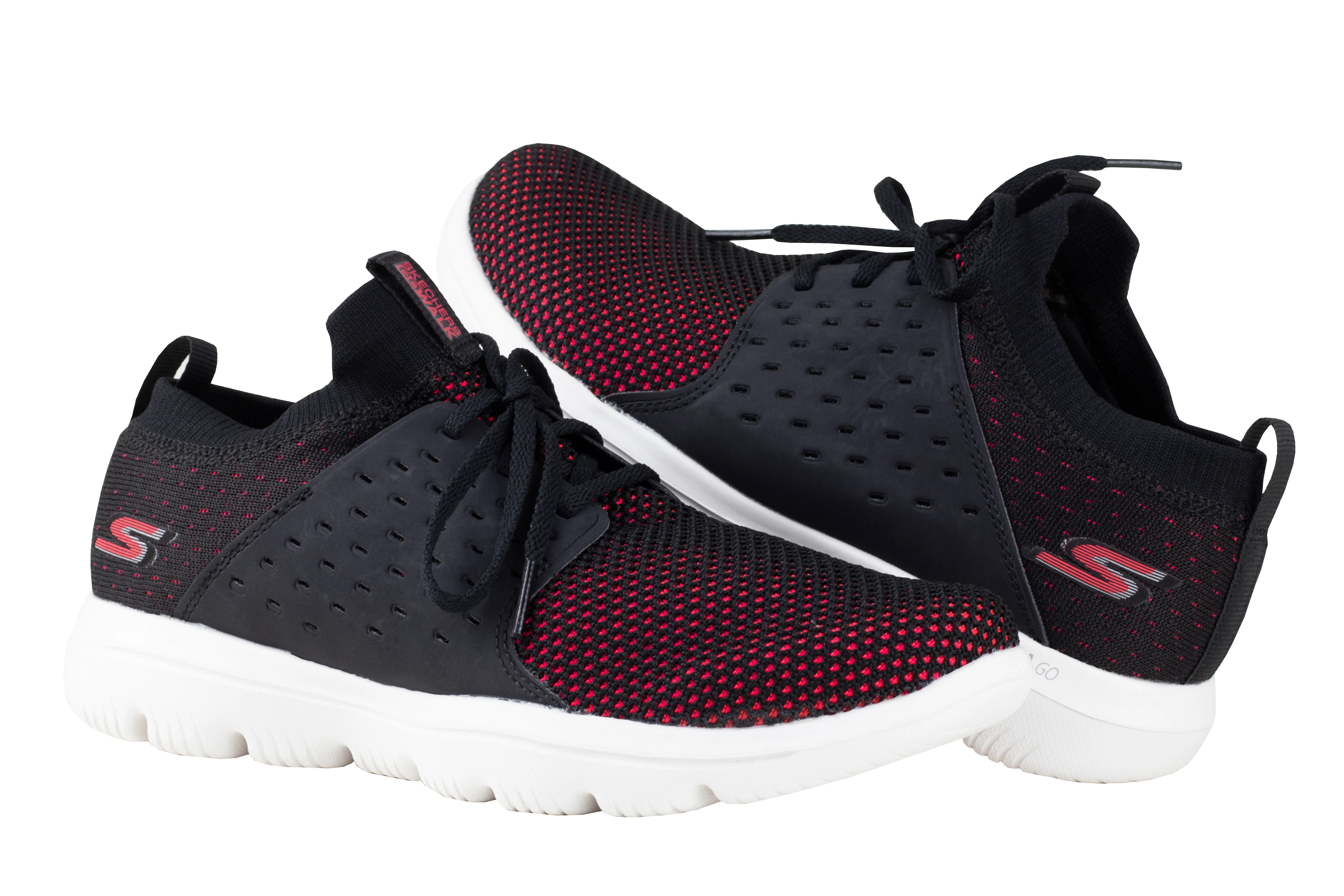 Tenis Skechers GoWalk Dama 15726 Negro Fiusha