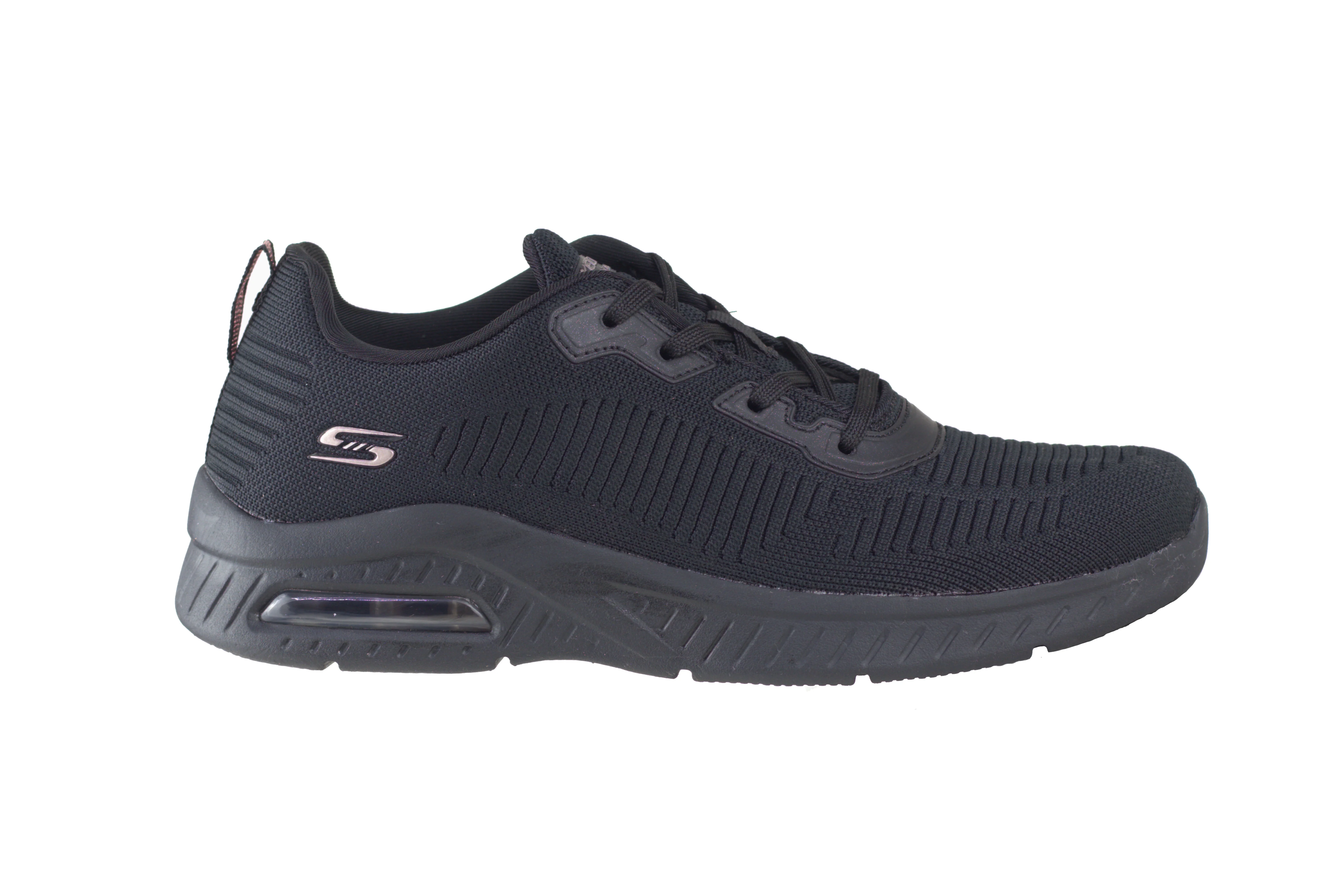 Tenis Skechers Bobs Sport Squad-Air Close Encounter Dama 117378 Negro