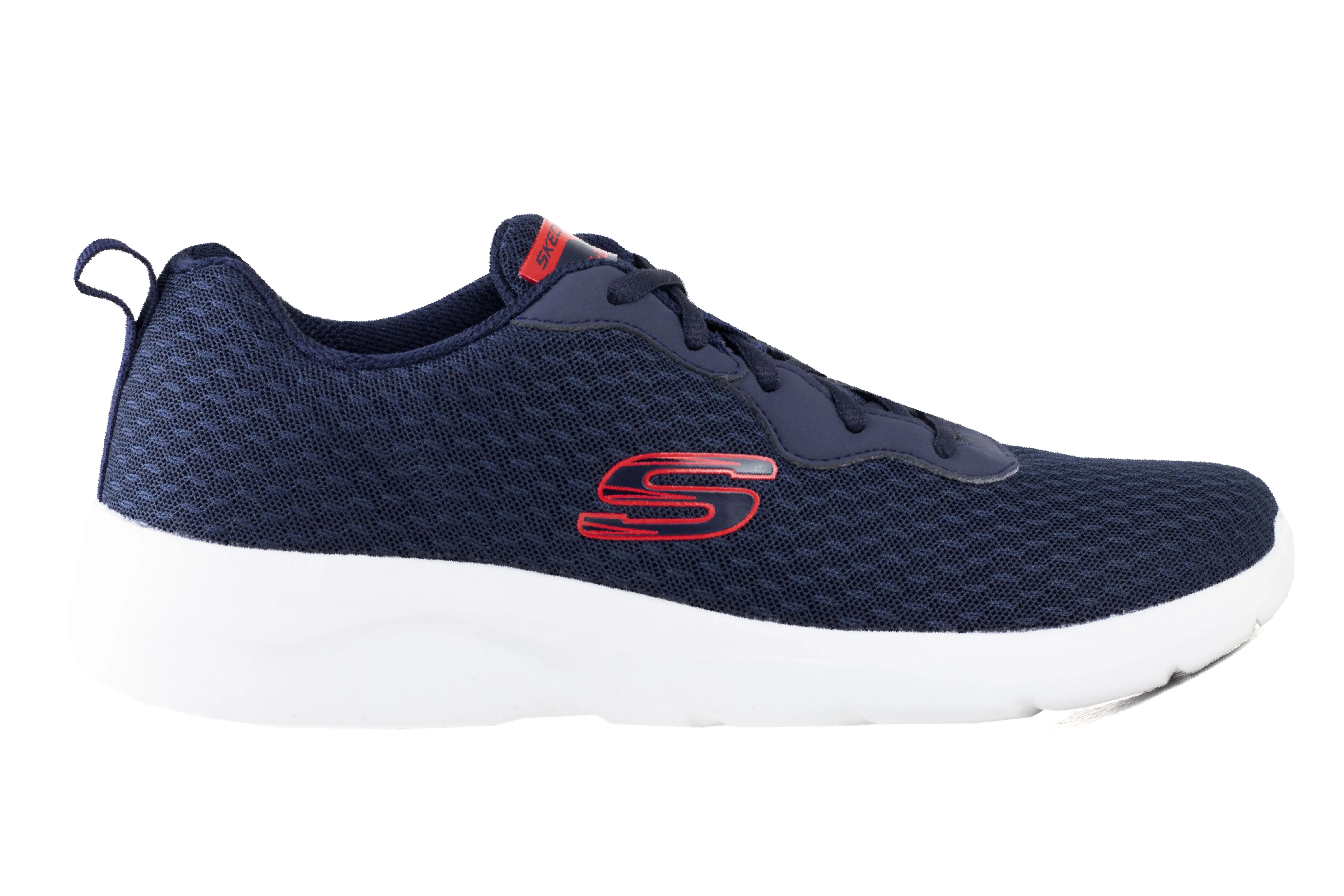 Tenis Skechers Dynamight 2.0 Caballero 894046 Marino Rojo