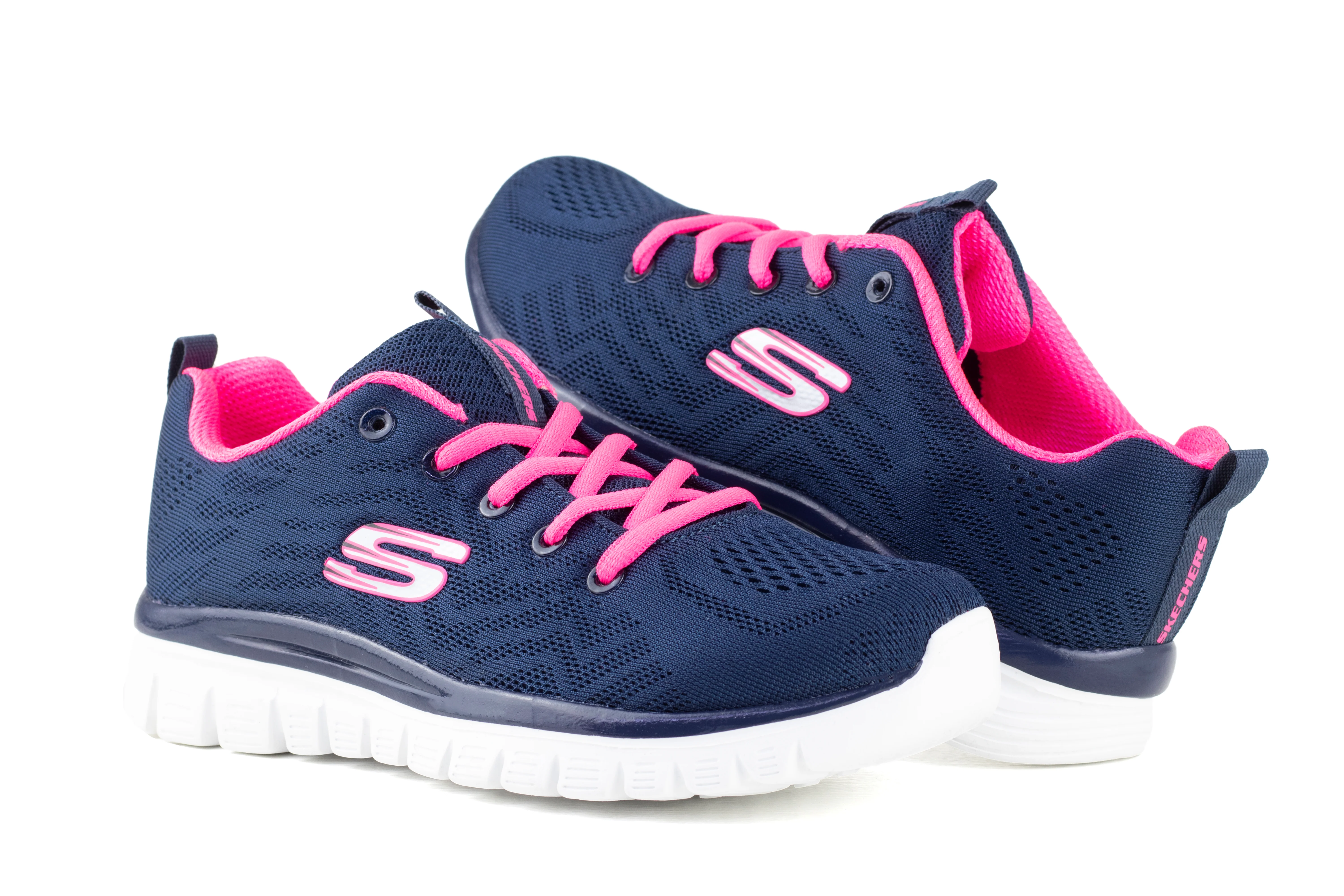 Tenis Skechers Sports Graceful Dama 12615 Marino Fiusha