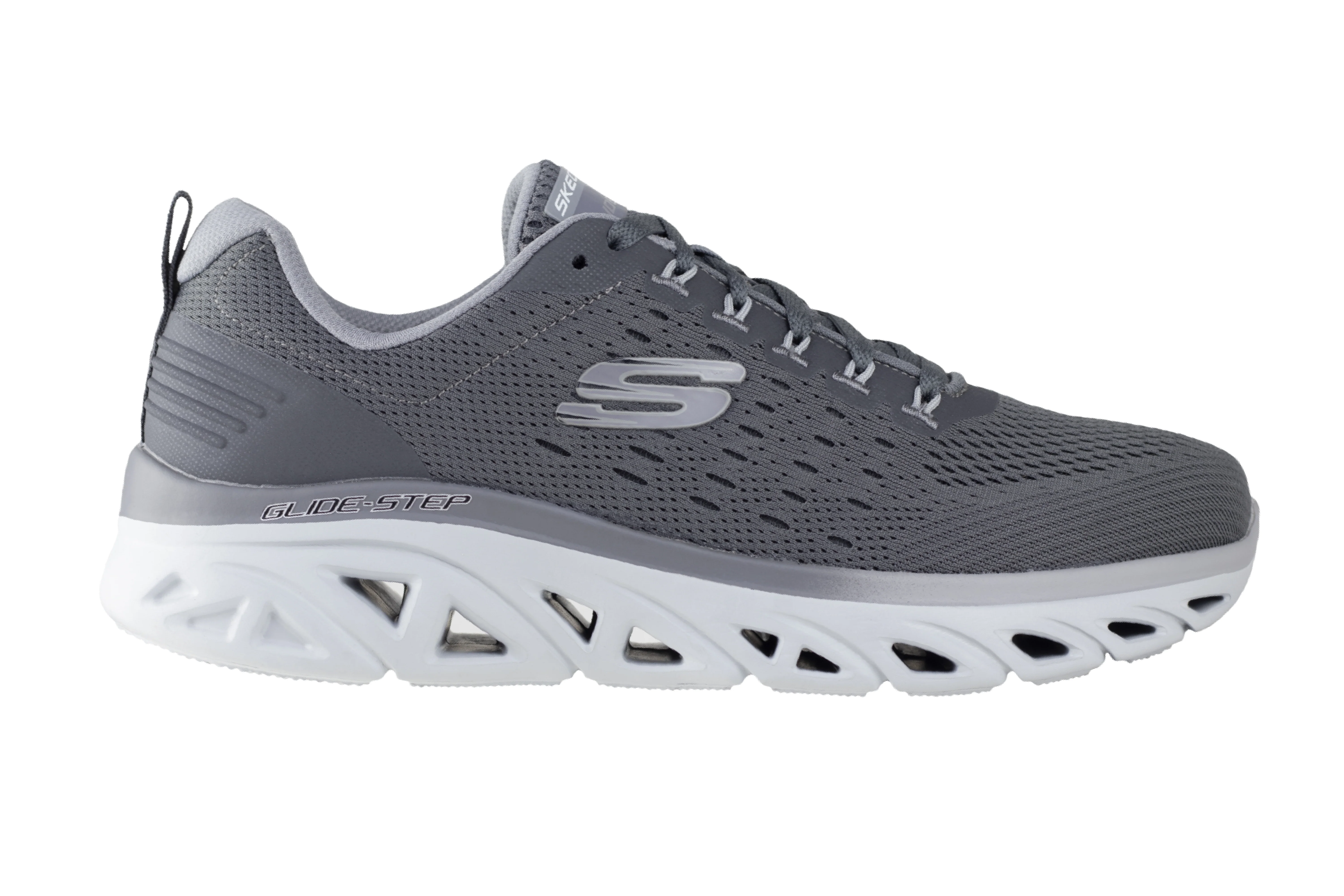 Tenis Skechers Glide-Step New Approach Caballero 232269 Gris