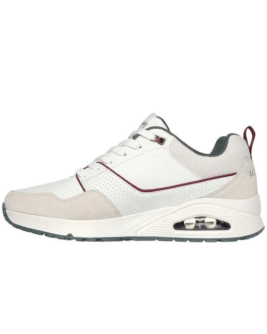 Men's White Uno Retro One Sneakers