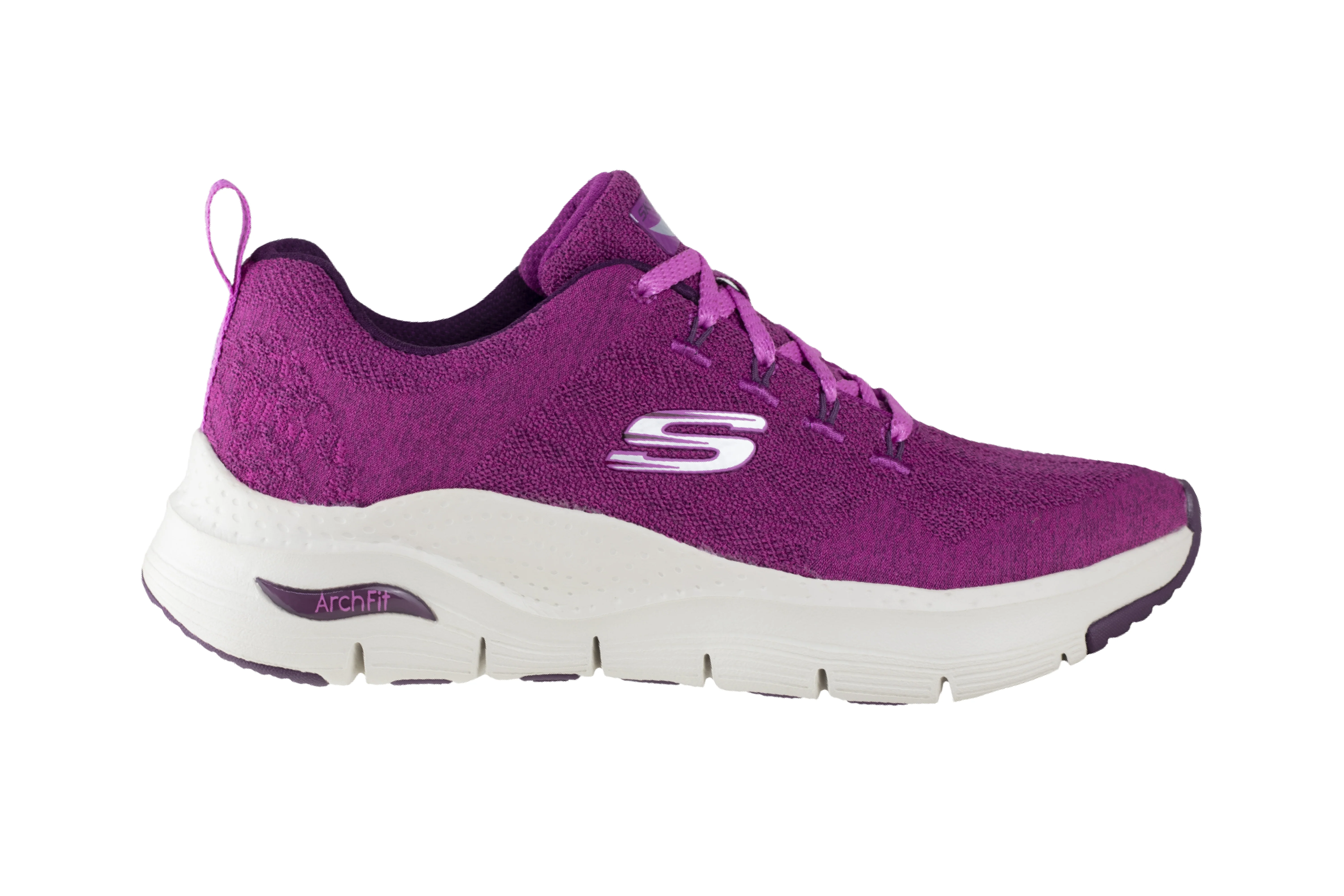 Tenis Skechers Arch-fit Comfy Wave  Dama 149414 Frambuesa