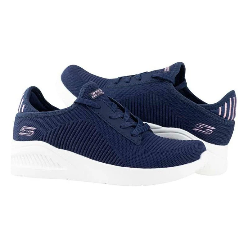 Tenis Skechers Bob Buno Call-Me Dama 117152 Marino
