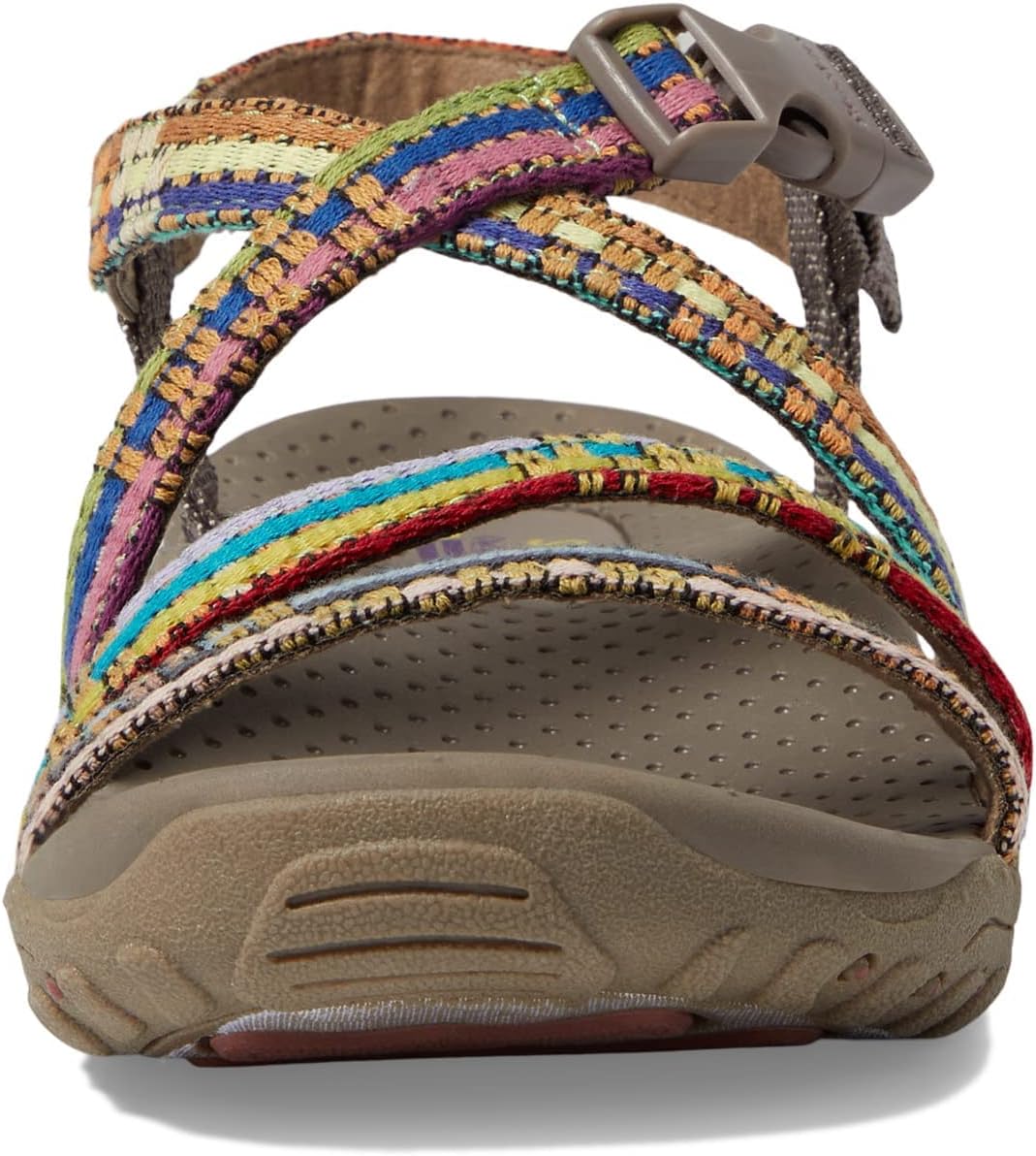 Skechers Reggae - Sew Me - Boho tejido con tiras destalonados Sandalia para Mujer