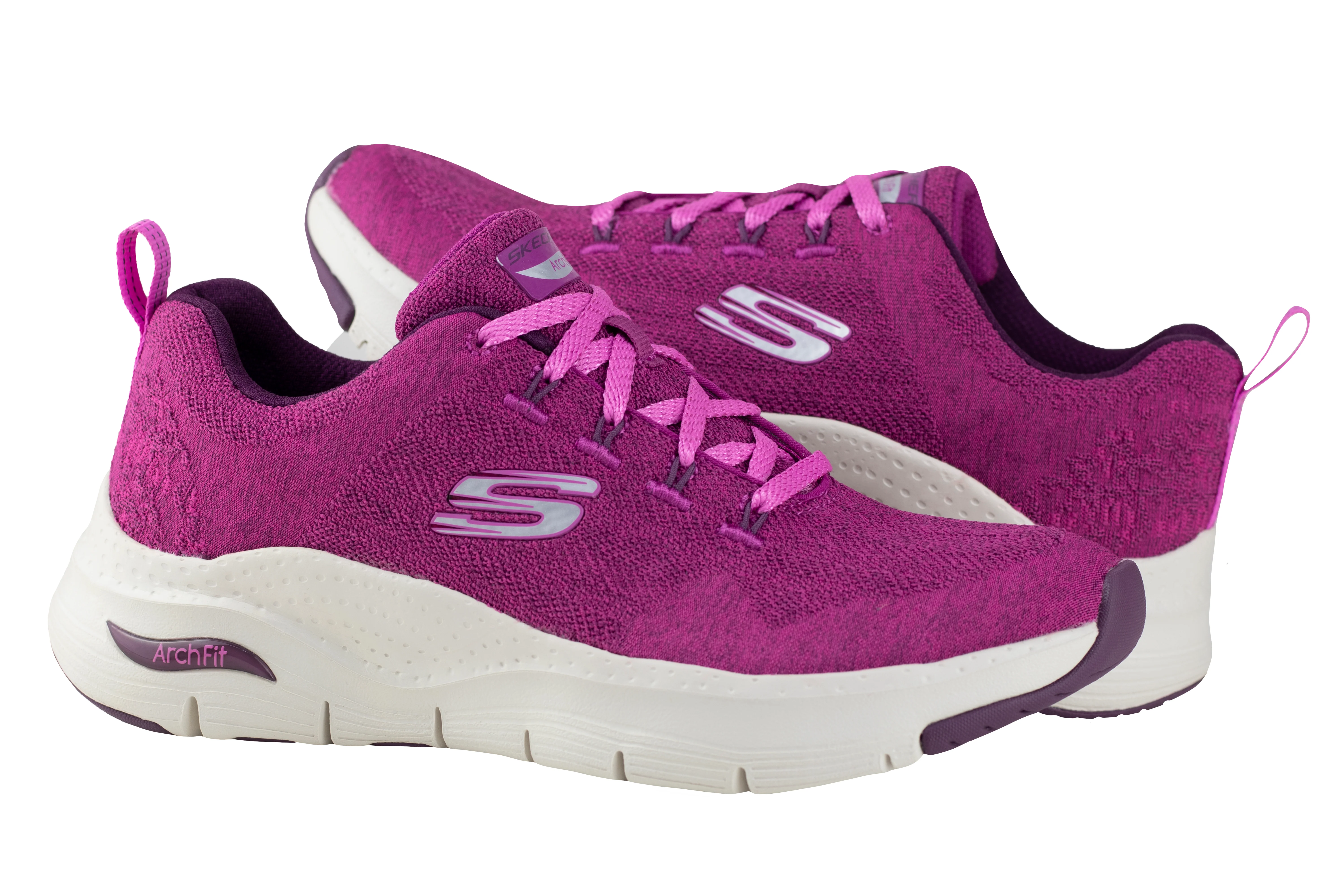 Tenis Skechers Arch-fit Comfy Wave  Dama 149414 Frambuesa