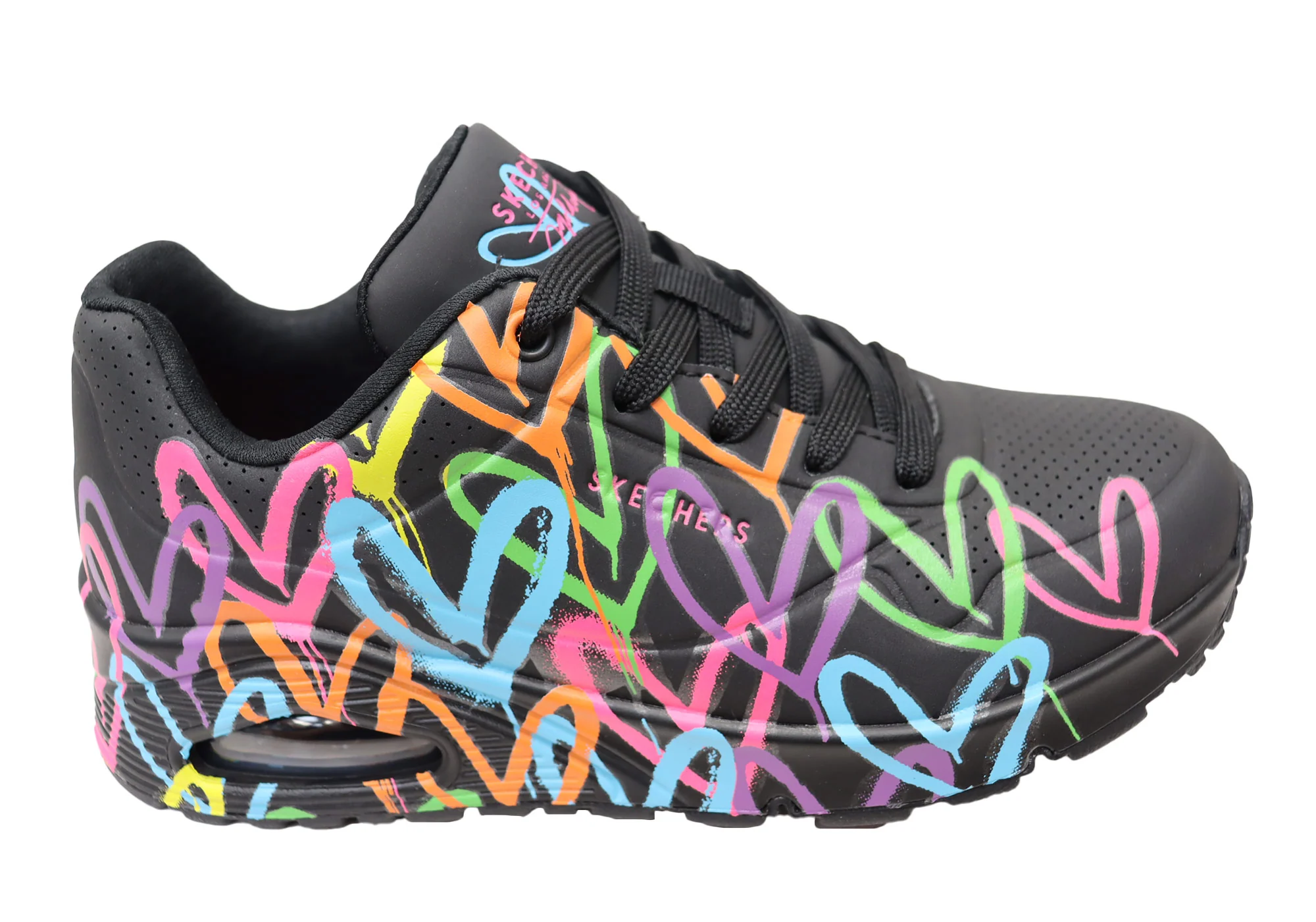 Skechers Womens X JGoldcrown Uno Highlight Love Comfortable Shoes