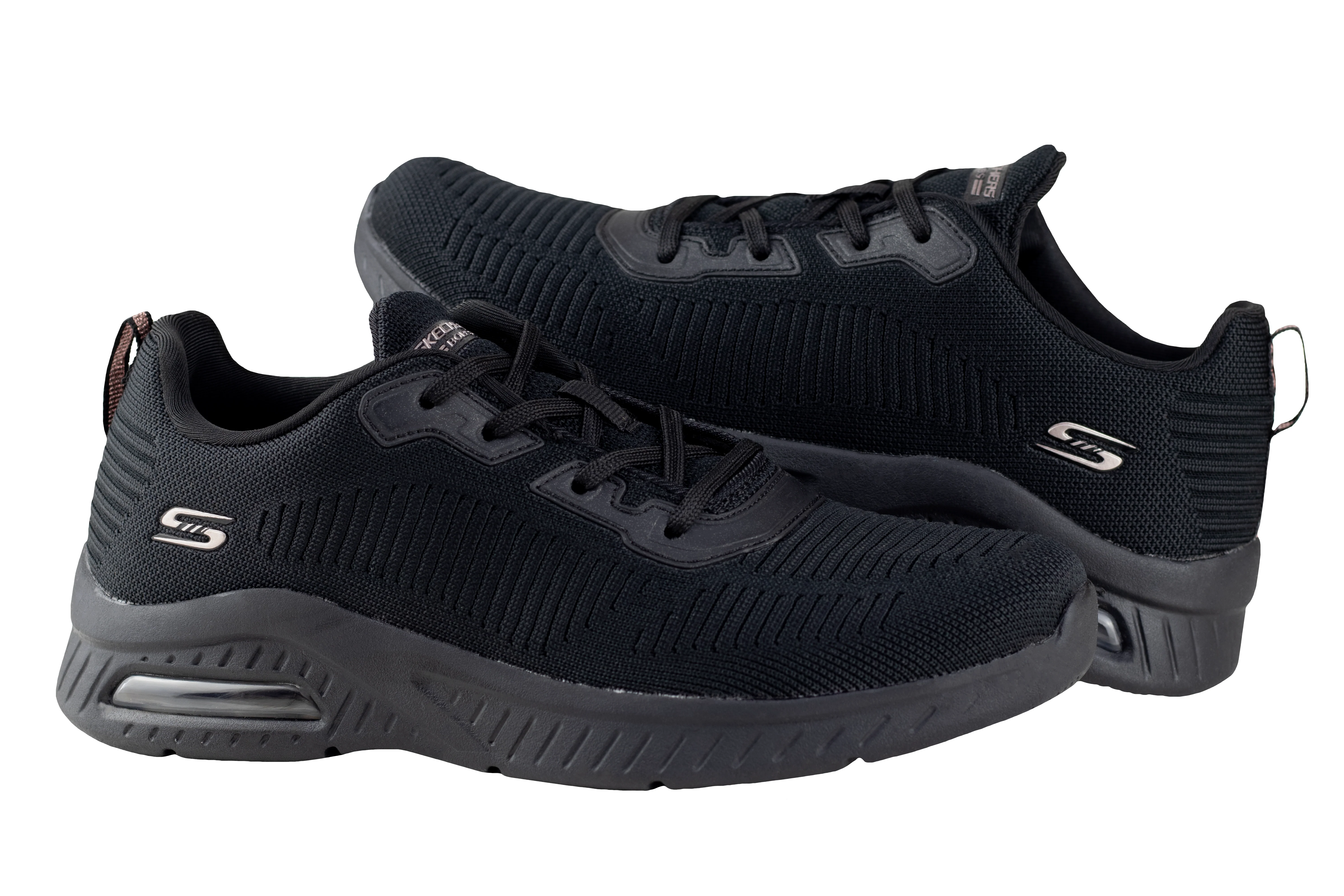 Tenis Skechers Bobs Sport Squad-Air Close Encounter Dama 117378 Negro