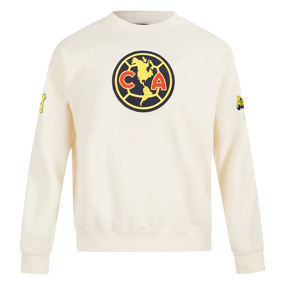 SUDADERA DE CUELLO REDONDO LIGA MX CLUB AMERICA CONTRAST NEUTRALS