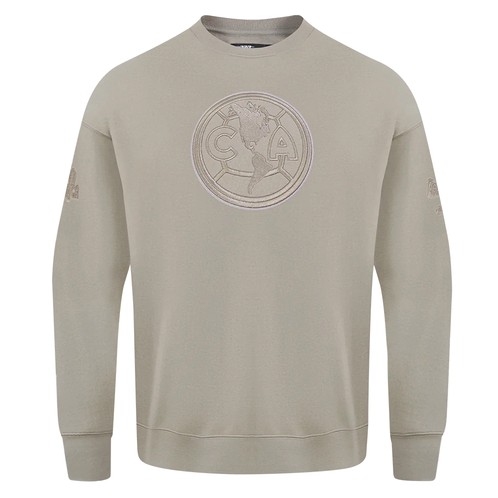 SUDADERA DE CUELLO REDONDO LIGA MX CLUB AMERICA NEUTRAL