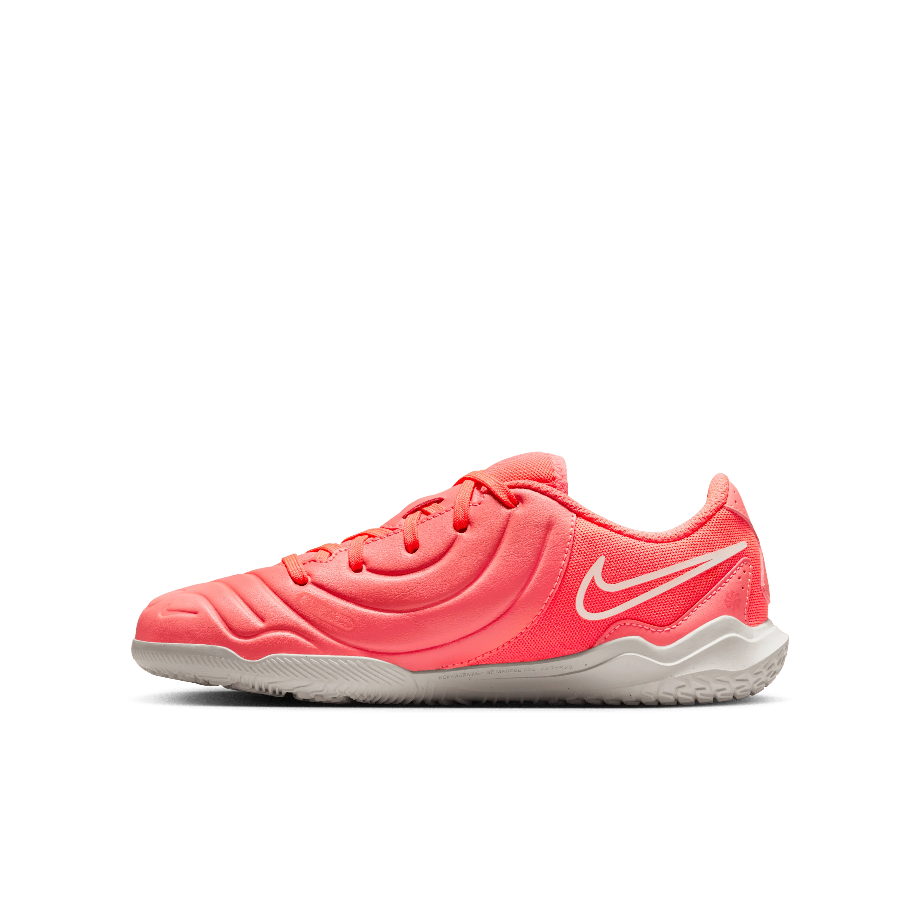 Nike Jr. Tiempo Legend 10 Club- Hot Lava/White