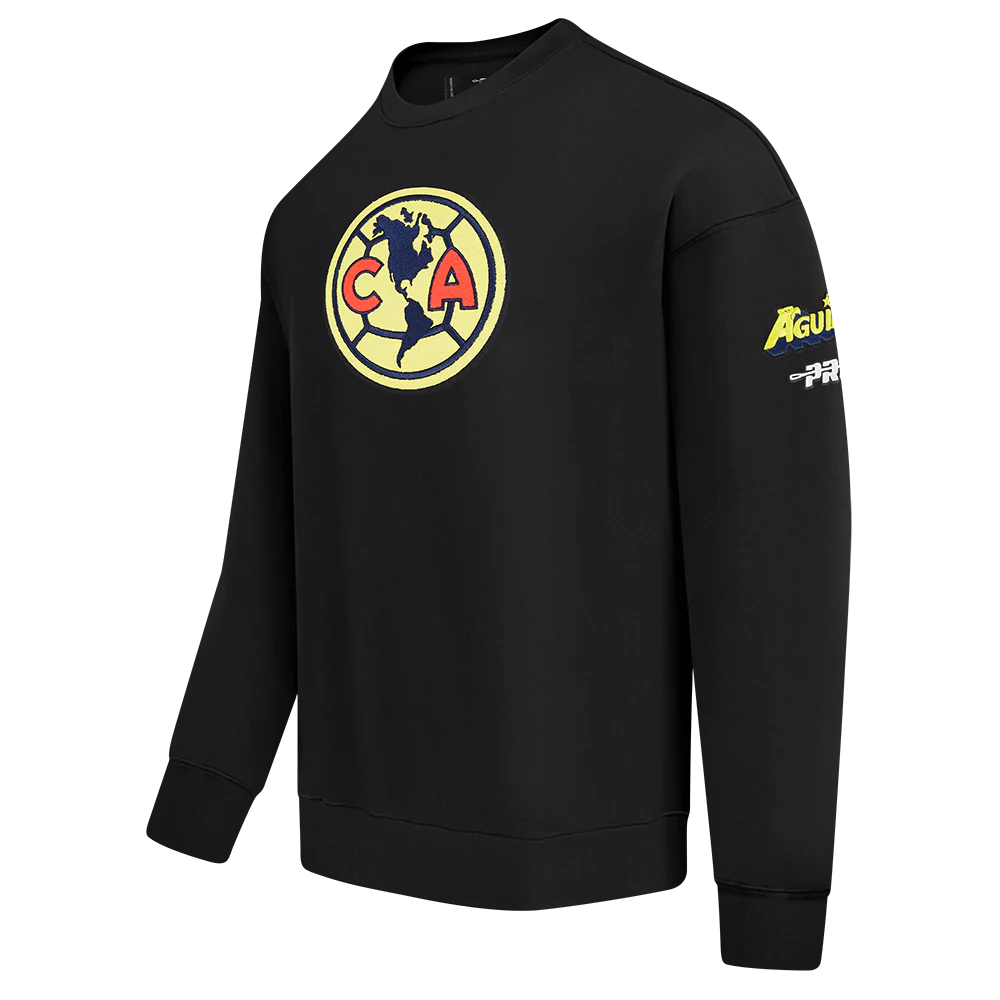 SUDADERA DE CUELLO REDONDO LIGA MX CLUB AMERICA CONTRAST NEUTRALS