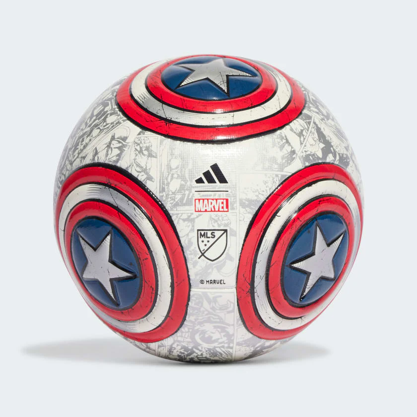 adidas MARVEL MLS CAPTAIN AMERICA MINI BALL