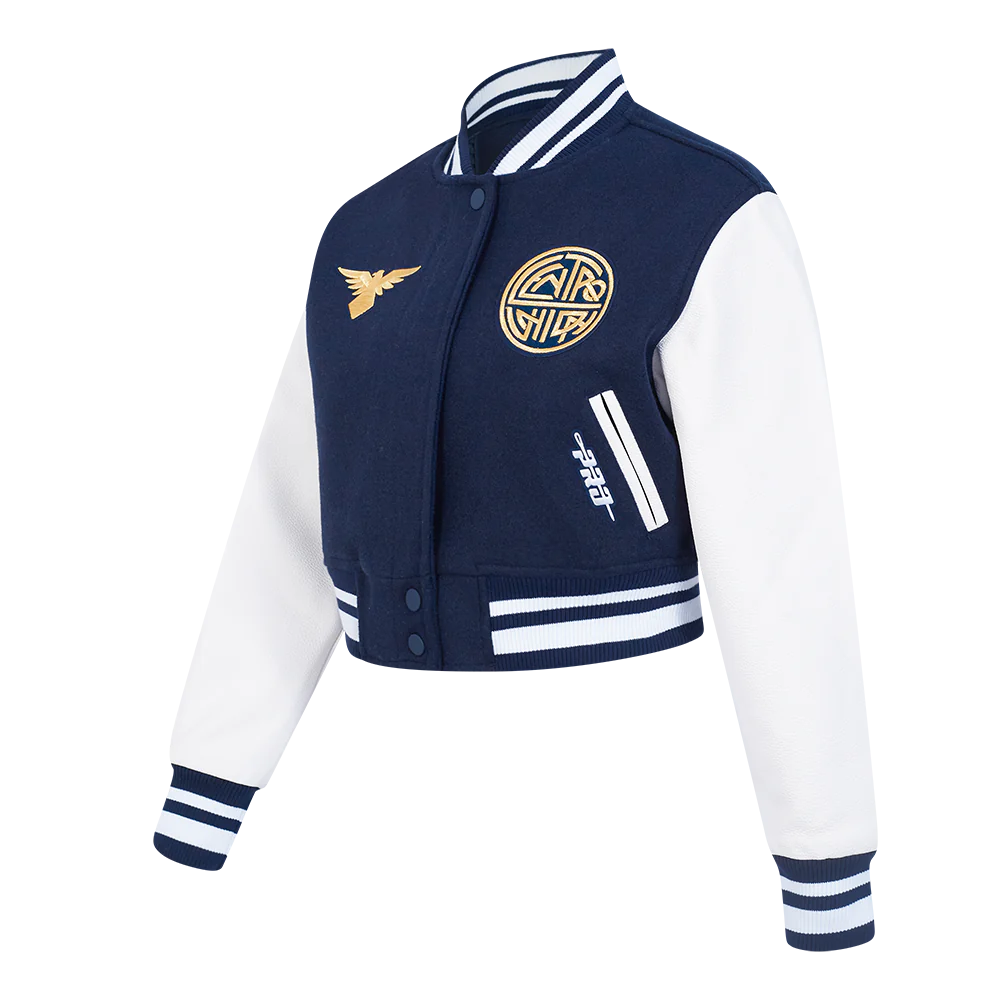 CHAMARRA UNIVERSITARIA LIGA MX CLUB AMERICA PREMIUM PARA MUJER