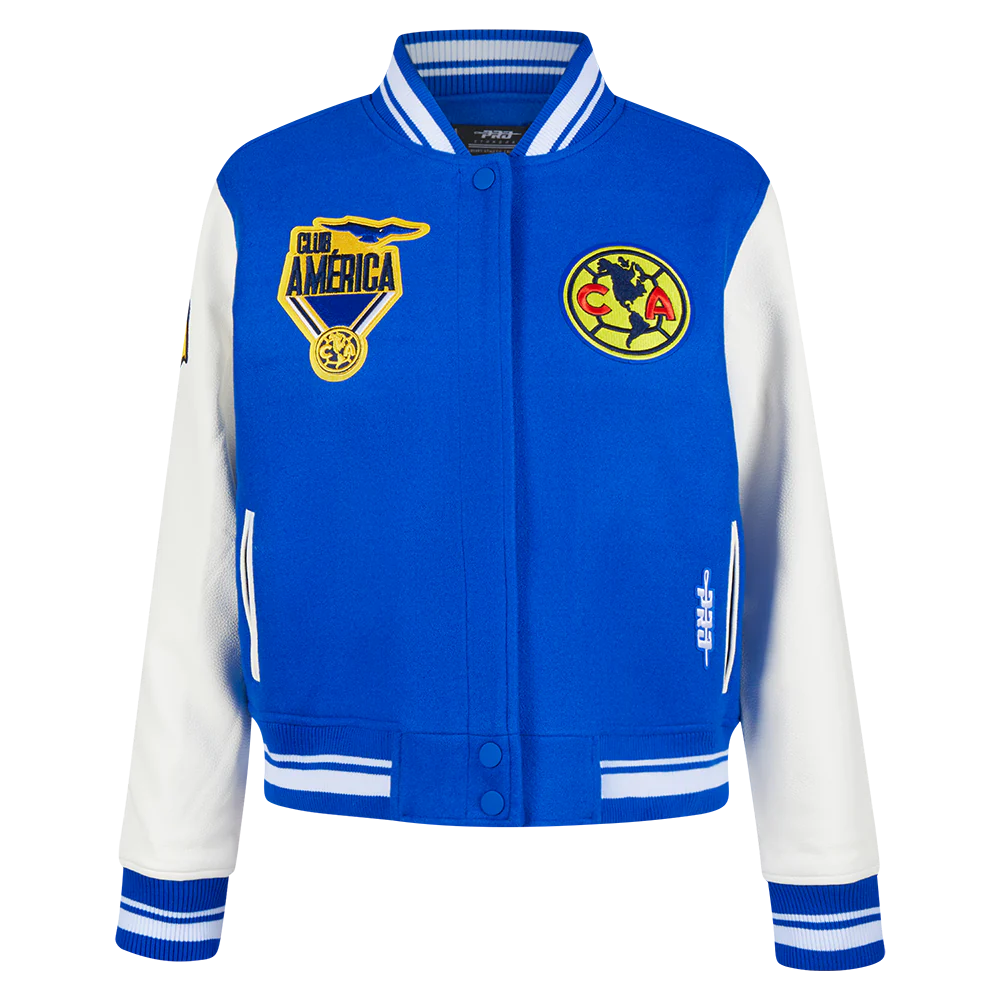 CHAMARRA UNIVERSITARIA LIGA MX CLUB AMERICA STADIUM PARA MUJER