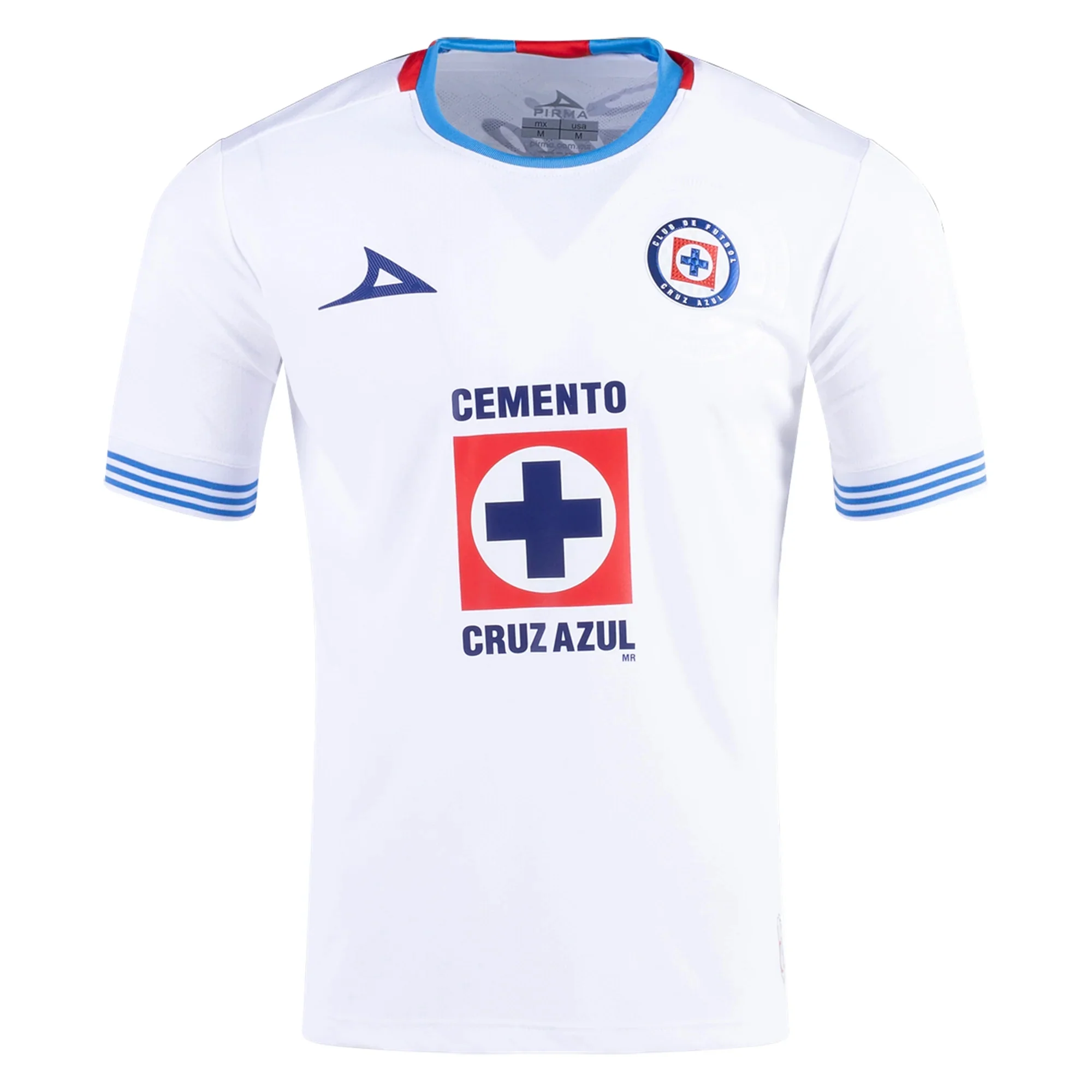 Pirma Cruz Azul Away Jersey 24/25 (White/Blue)