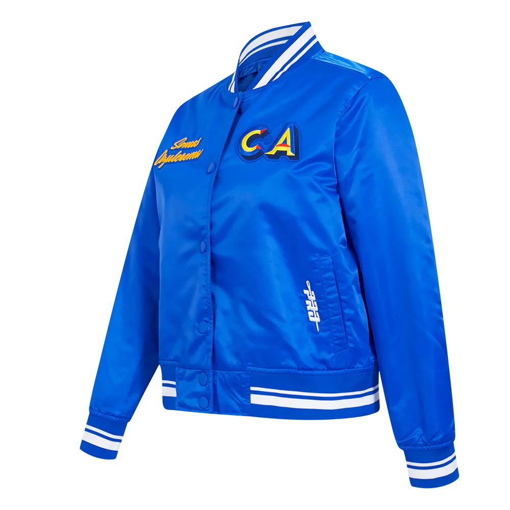 CHAMARRA DE SATÍN LIGA MX CLUB AMERICA STADIUM PARA MUJER