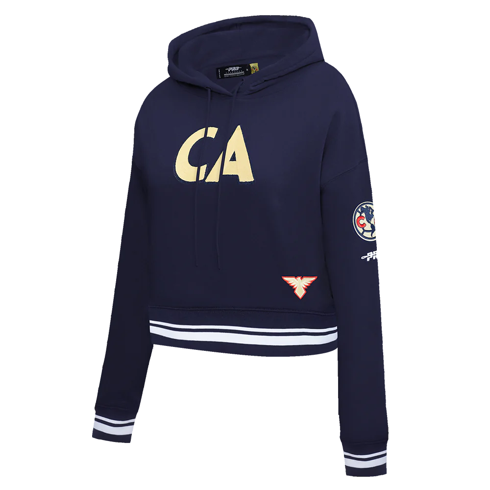 SUDADERA CON GORRO LIGA MX CLUB AMERICA PREMIUM PARA MUJER