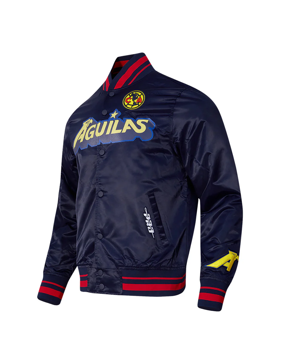CHAMARRA DE SATÍN LIGA MX CLUB AMERICA STADIUM